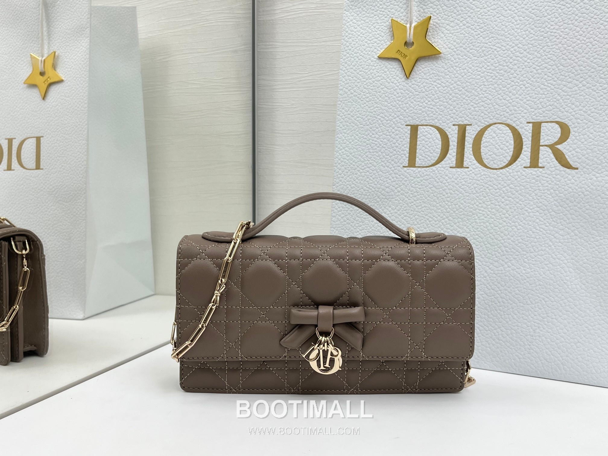 Dior My Dior Mini Cannage Lambskin Chain Flap Bag 디올 마이 디올 미니 까나쥬 램스킨 체인 플랩백 S0984 21cm 1