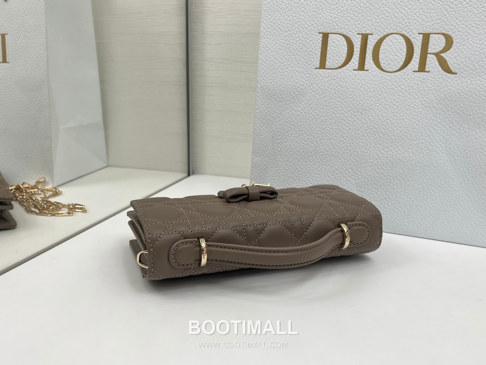 Dior My Dior Mini Cannage Lambskin Chain Flap Bag 디올 마이 디올 미니 까나쥬 램스킨 체인 플랩백 S0984 21cm 7