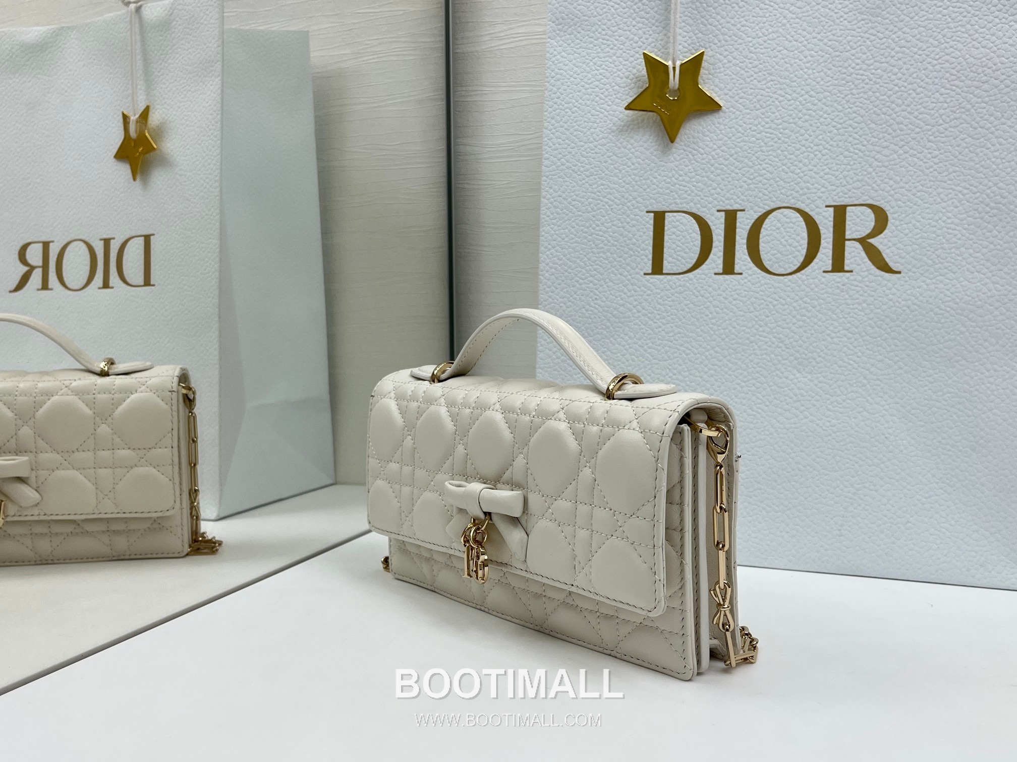 Dior My Dior Mini Cannage Lambskin Chain Flap Bag 디올 마이 디올 미니 까나쥬 램스킨 체인 플랩백 S0984 21cm 3