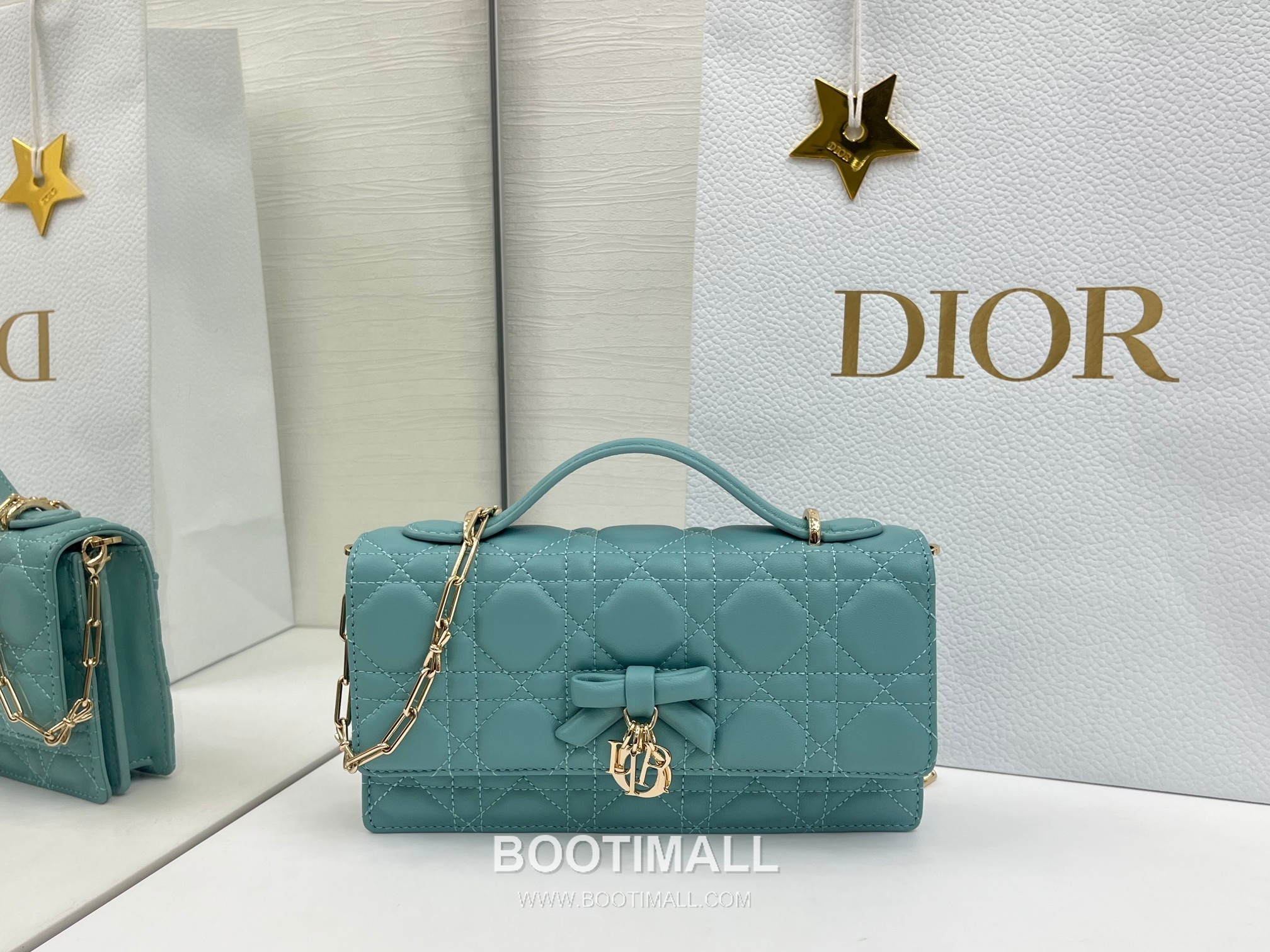 Dior My Dior Mini Cannage Lambskin Chain Flap Bag 디올 마이 디올 미니 까나쥬 램스킨 체인 플랩백 S0984 21cm 1