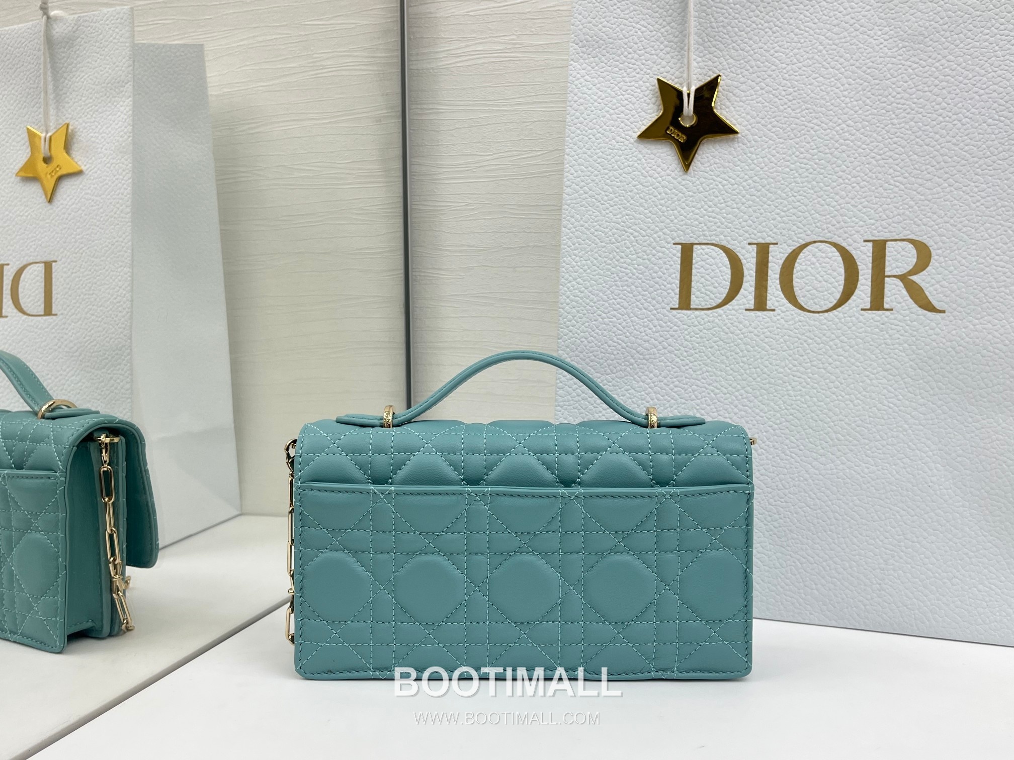 Dior My Dior Mini Cannage Lambskin Chain Flap Bag 디올 마이 디올 미니 까나쥬 램스킨 체인 플랩백 S0984 21cm 2