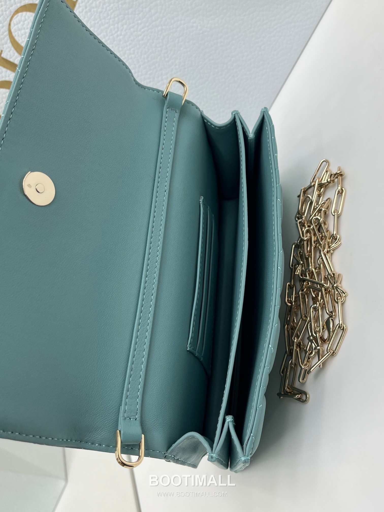 Dior My Dior Mini Cannage Lambskin Chain Flap Bag 디올 마이 디올 미니 까나쥬 램스킨 체인 플랩백 S0984 21cm 8