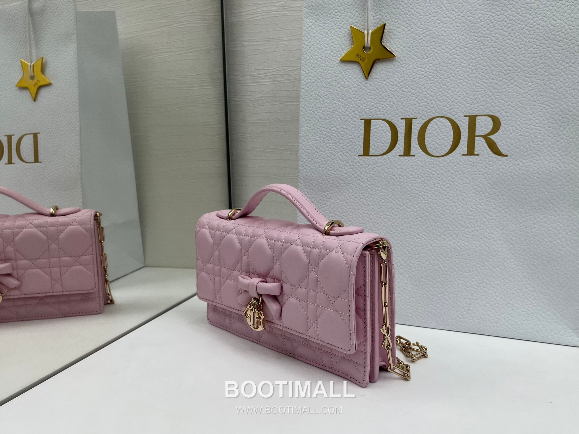 Dior My Dior Mini Cannage Lambskin Chain Flap Bag 디올 마이 디올 미니 까나쥬 램스킨 체인 플랩백 S0984 21cm 4