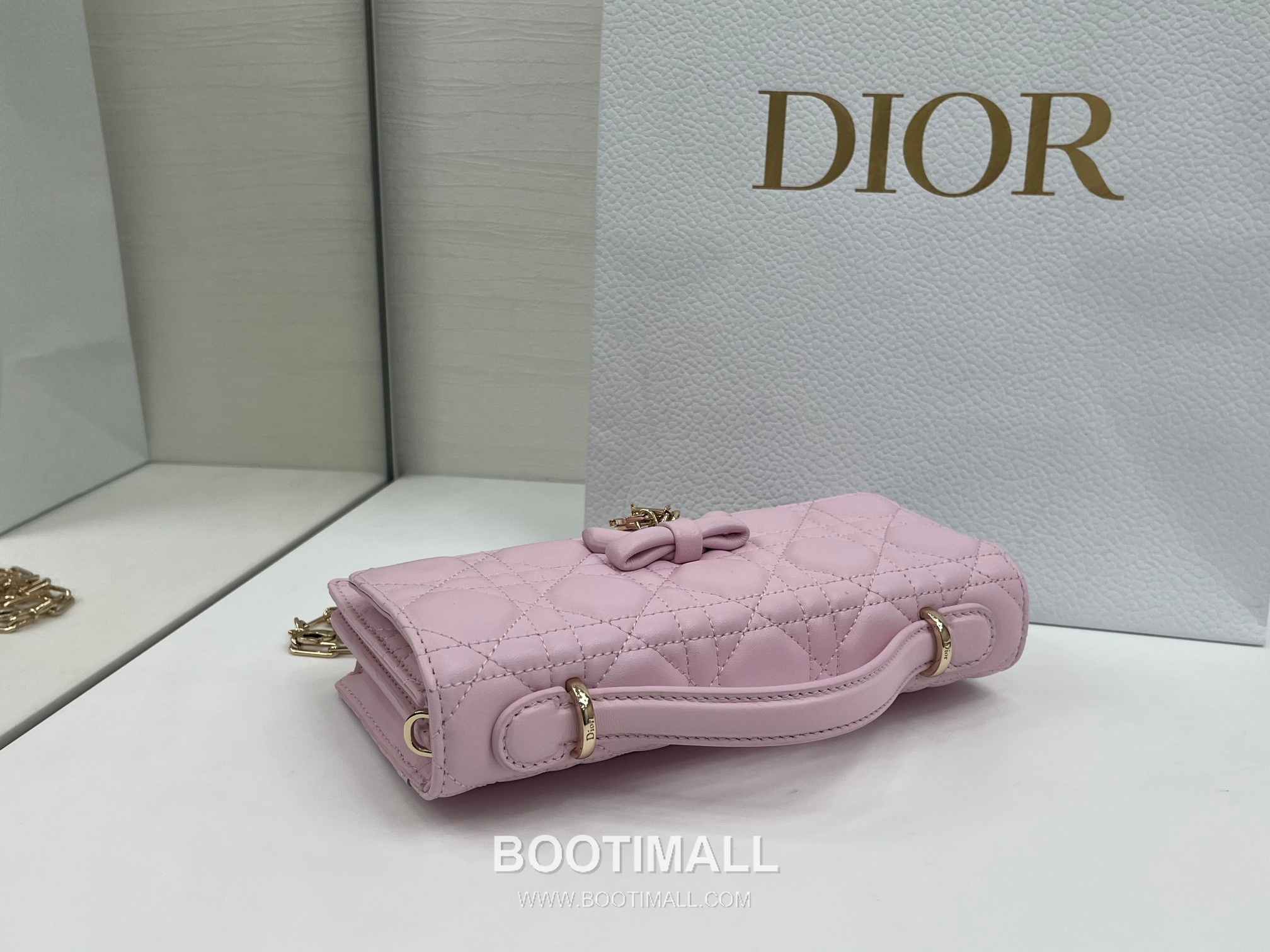 Dior My Dior Mini Cannage Lambskin Chain Flap Bag 디올 마이 디올 미니 까나쥬 램스킨 체인 플랩백 S0984 21cm 7