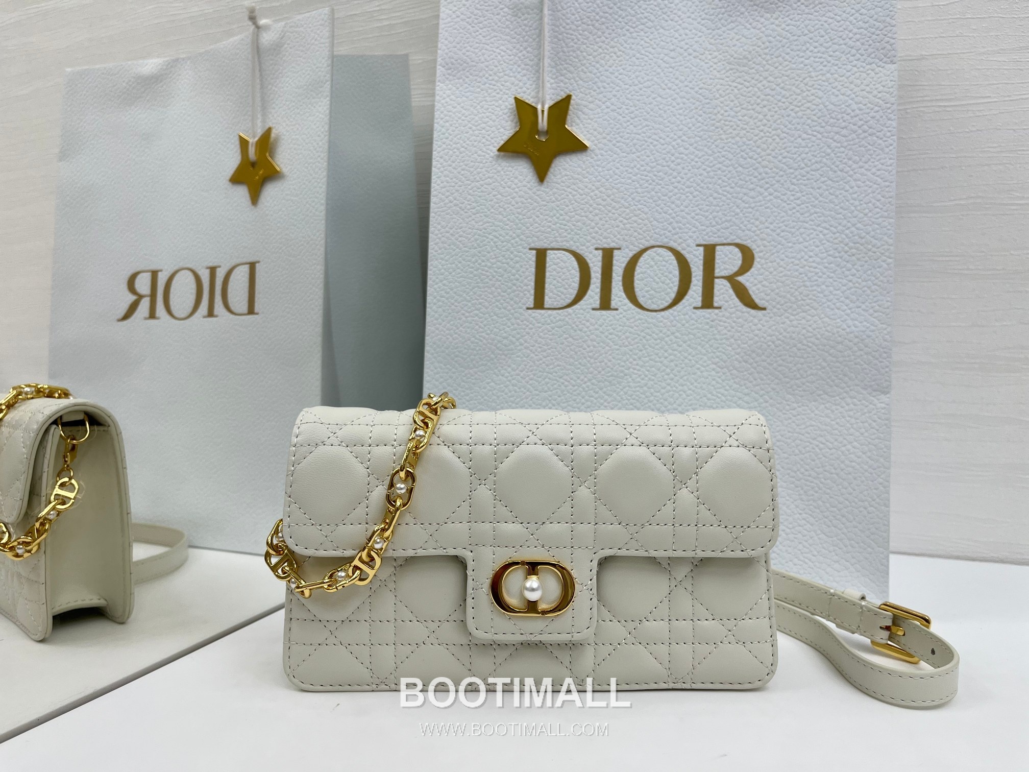 Dior Jolie Mini Cannage Lambskin Chain Flap Bag 디올 졸리 미니 까나쥬 램스킨 체인 플랩백 S3117 21cm 3