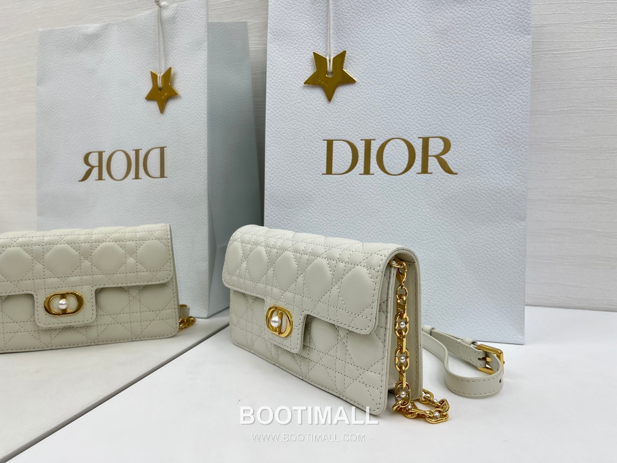 Dior Jolie Mini Cannage Lambskin Chain Flap Bag 디올 졸리 미니 까나쥬 램스킨 체인 플랩백 S3117 21cm 5