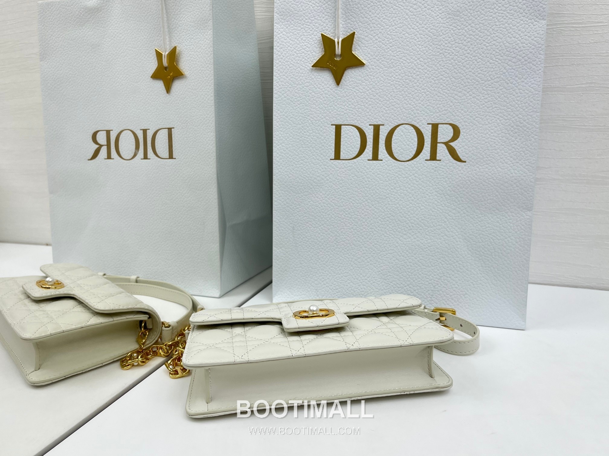 Dior Jolie Mini Cannage Lambskin Chain Flap Bag 디올 졸리 미니 까나쥬 램스킨 체인 플랩백 S3117 21cm 7