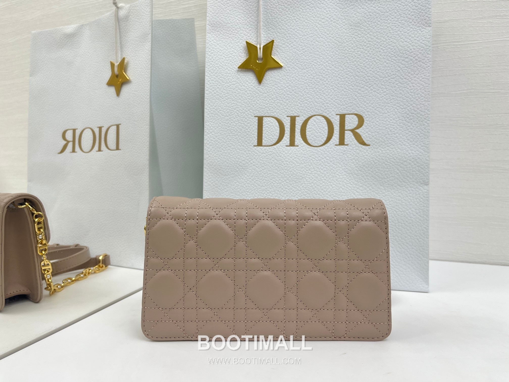 Dior Jolie Mini Cannage Lambskin Chain Flap Bag 디올 졸리 미니 까나쥬 램스킨 체인 플랩백 S3117 21cm 5