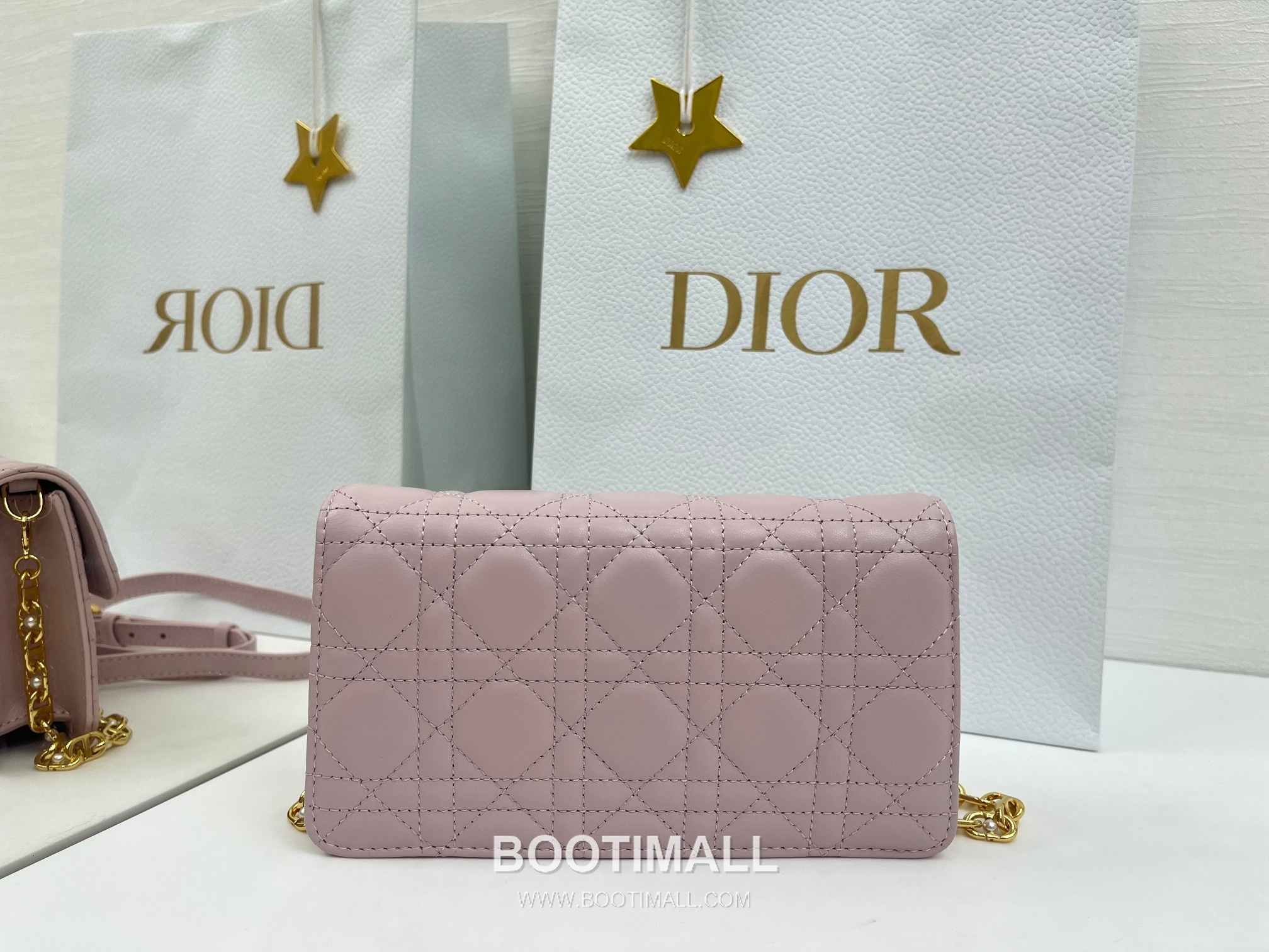 Dior Jolie Mini Cannage Lambskin Chain Flap Bag 디올 졸리 미니 까나쥬 램스킨 체인 플랩백 S3117 21cm 5