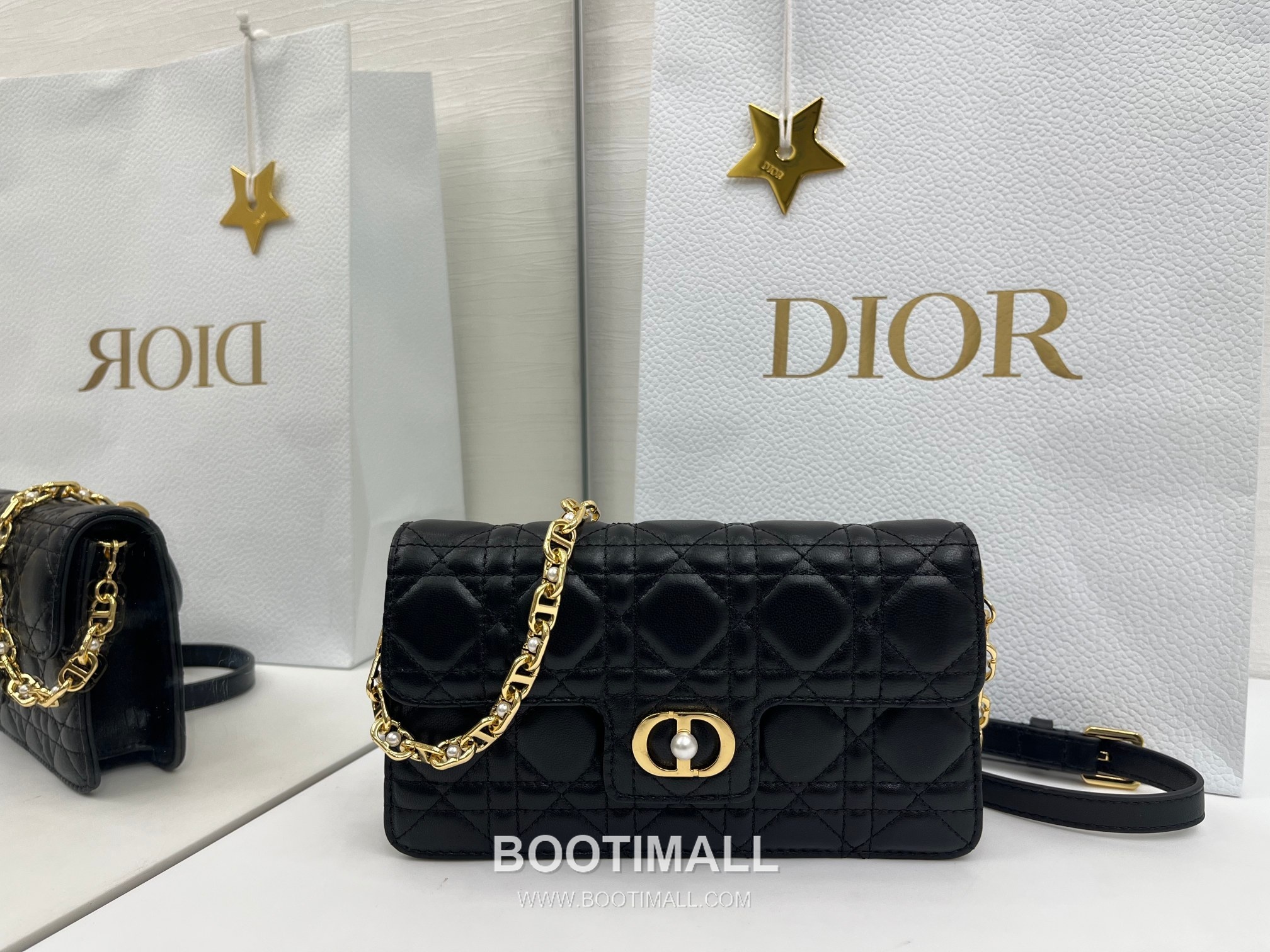 Dior Jolie Mini Cannage Lambskin Chain Flap Bag 디올 졸리 미니 까나쥬 램스킨 체인 플랩백 S3117 21cm 3