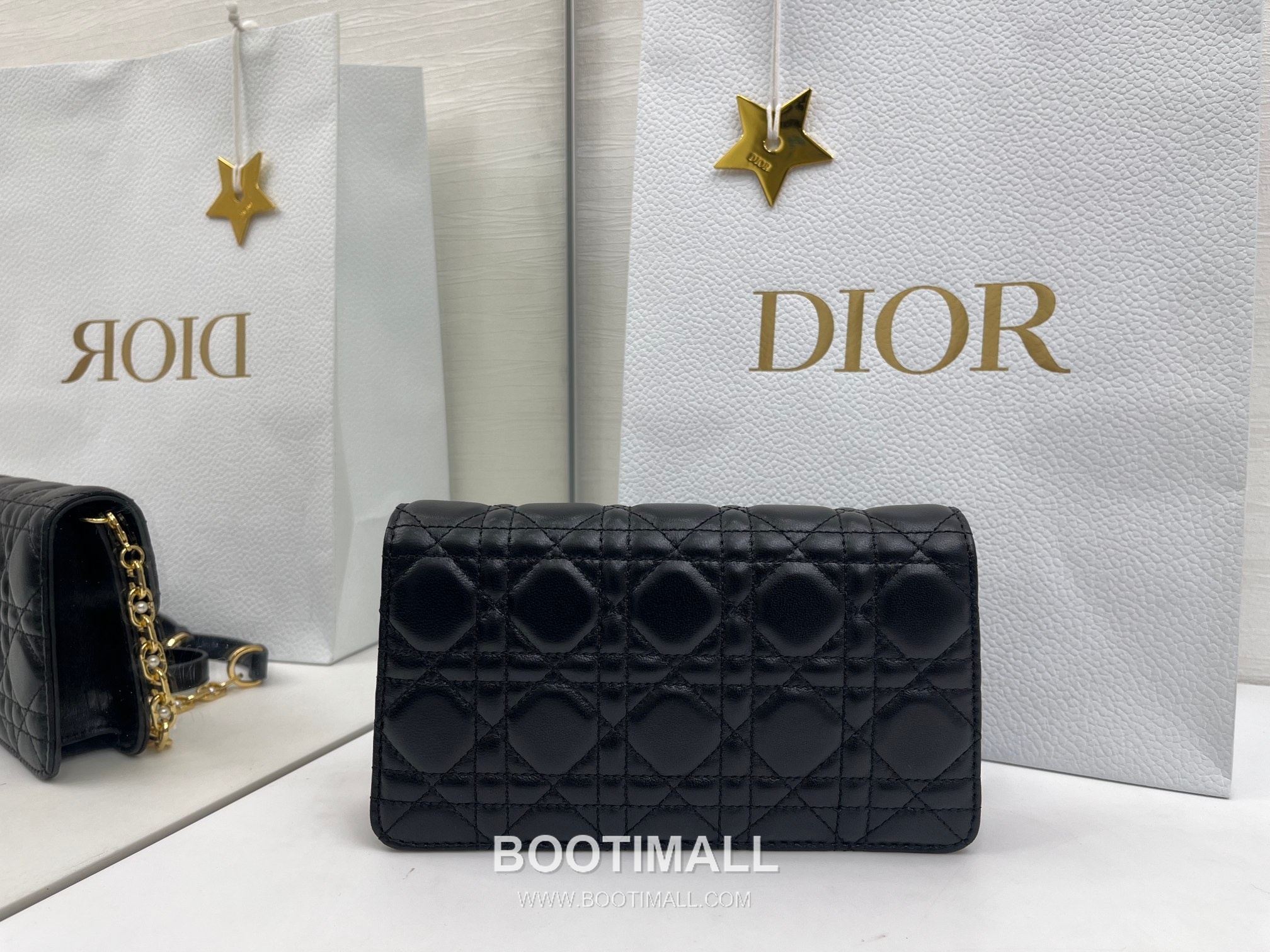 Dior Jolie Mini Cannage Lambskin Chain Flap Bag 디올 졸리 미니 까나쥬 램스킨 체인 플랩백 S3117 21cm 5