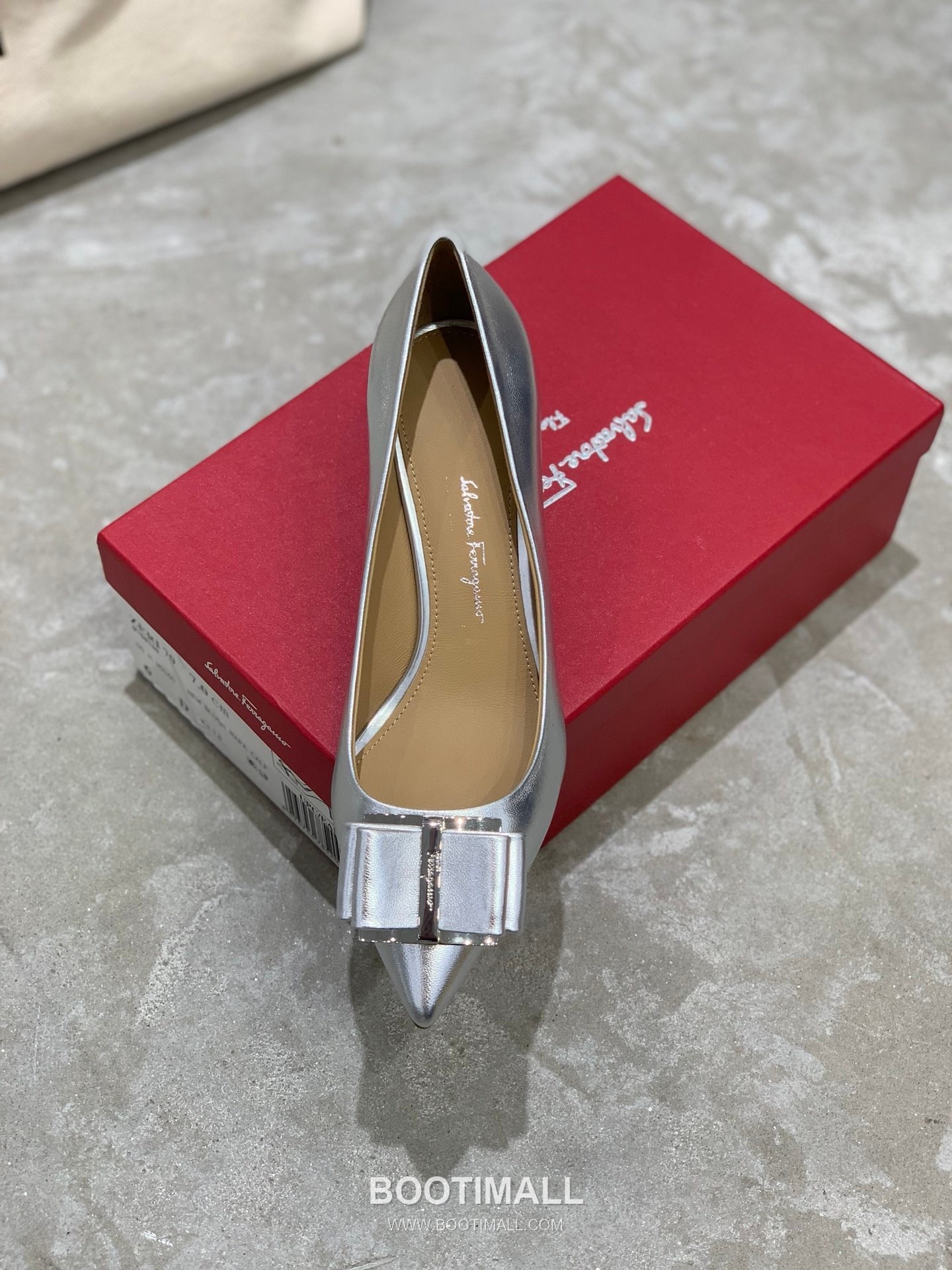 Salvatore Ferragamo Square Toe Calfskin Pump Heels 살바토레 페라가모 스퀘어 토 카프스킨 펌프스 힐 454039 7cm 5
