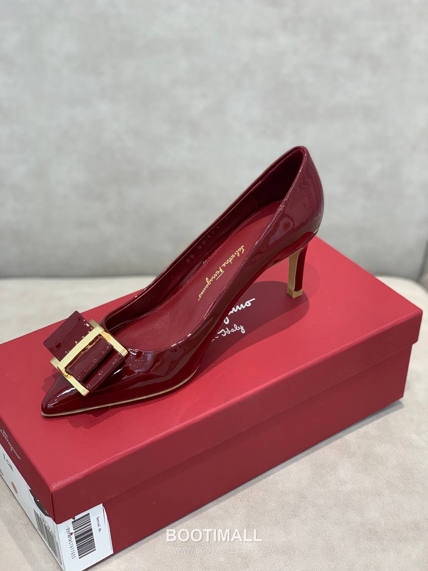 Salvatore Ferragamo Square Toe Calfskin Pump Heels 살바토레 페라가모 스퀘어 토 카프스킨 펌프스 힐 454039 7cm 5