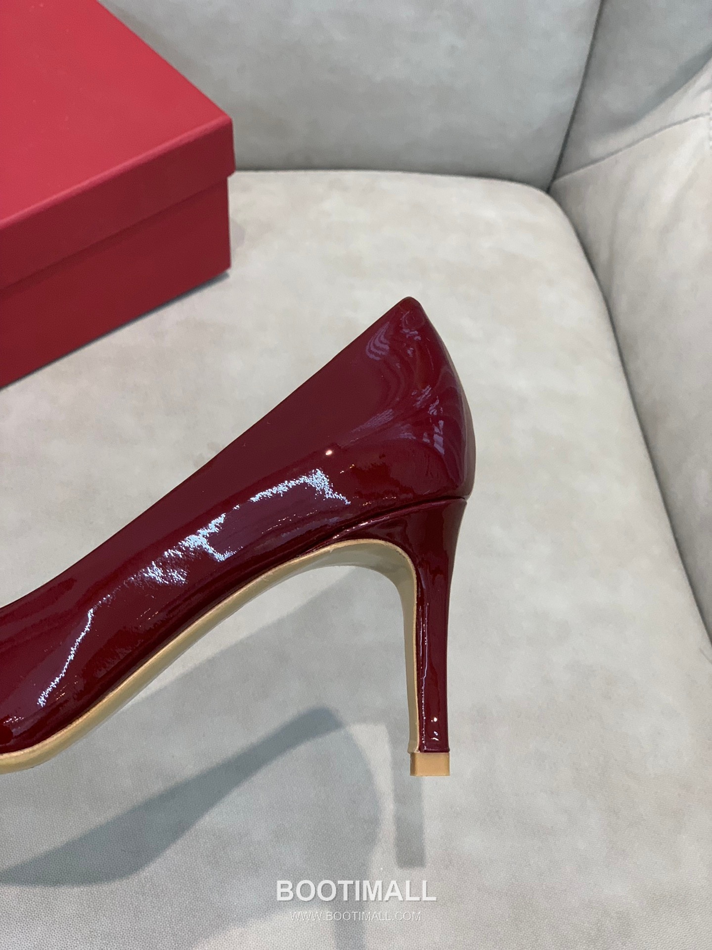 Salvatore Ferragamo Square Toe Calfskin Pump Heels 살바토레 페라가모 스퀘어 토 카프스킨 펌프스 힐 454039 7cm 6