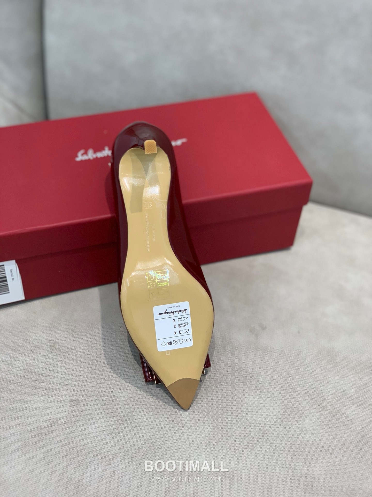 Salvatore Ferragamo Square Toe Calfskin Pump Heels 살바토레 페라가모 스퀘어 토 카프스킨 펌프스 힐 454039 7cm 8