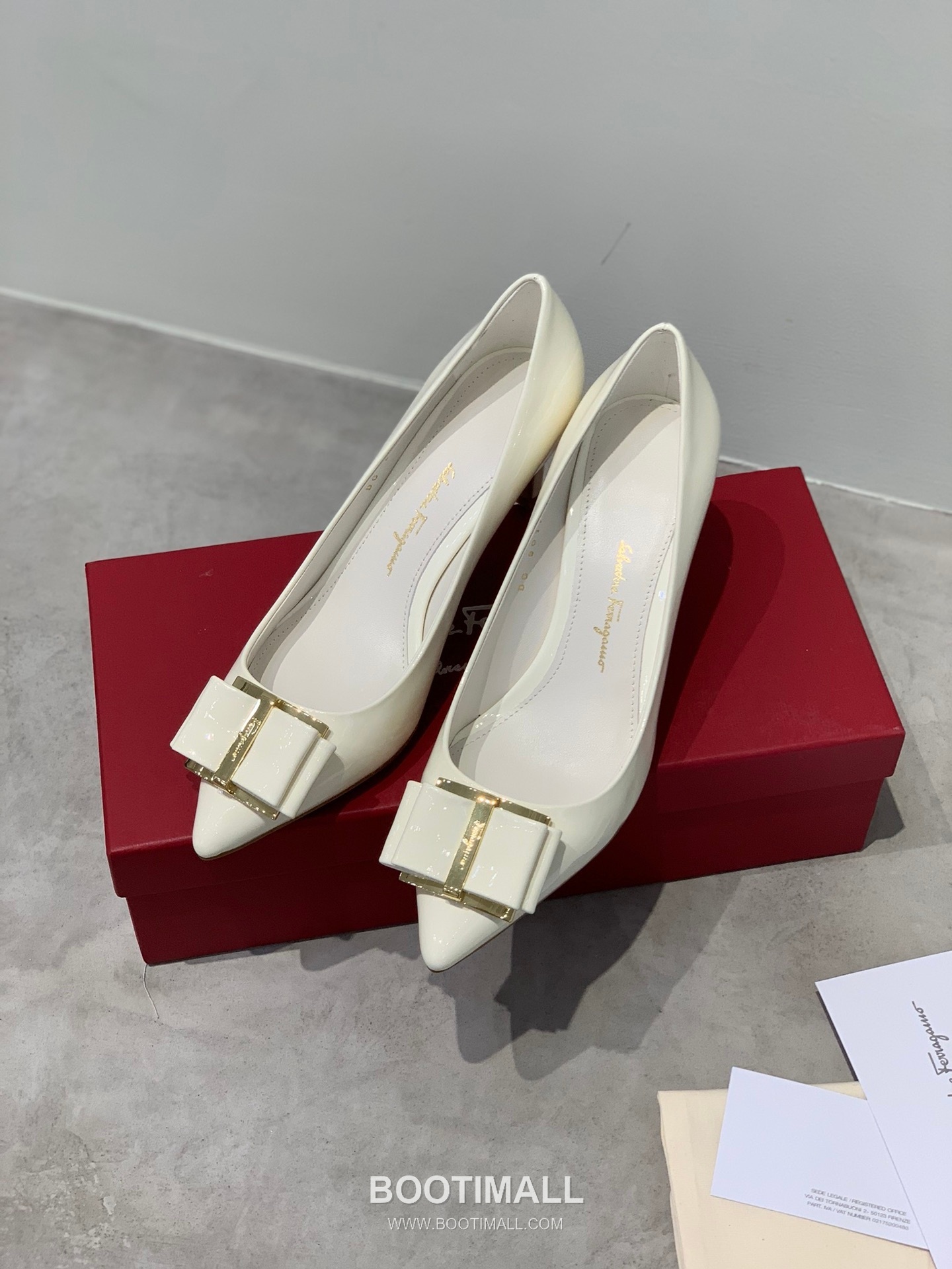 Salvatore Ferragamo Square Toe Calfskin Pump Heels 살바토레 페라가모 스퀘어 토 카프스킨 펌프스 힐 454039 7cm 4