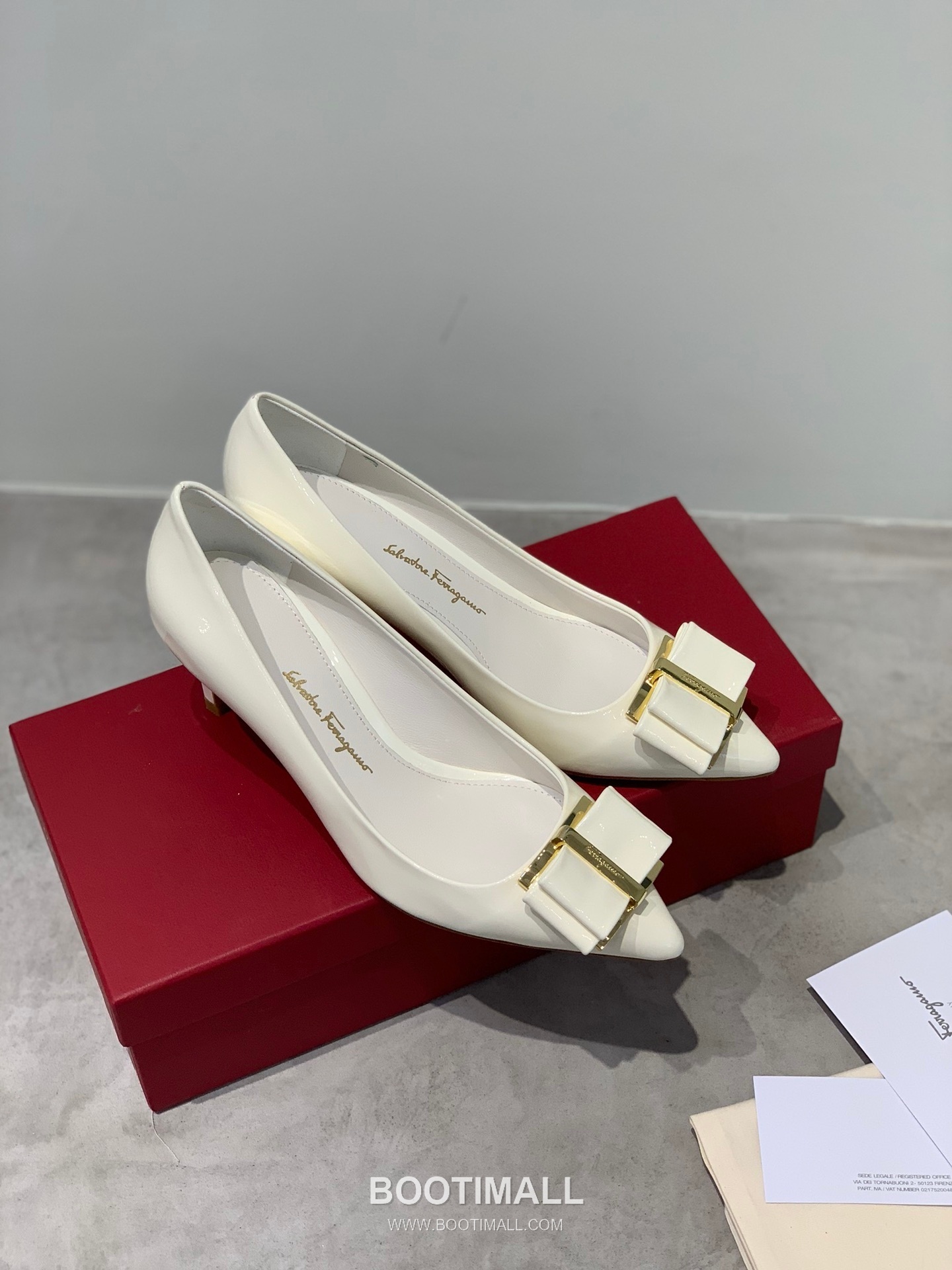 Salvatore Ferragamo Square Toe Calfskin Pump Heels 살바토레 페라가모 스퀘어 토 카프스킨 펌프스 힐 454039 7cm 6