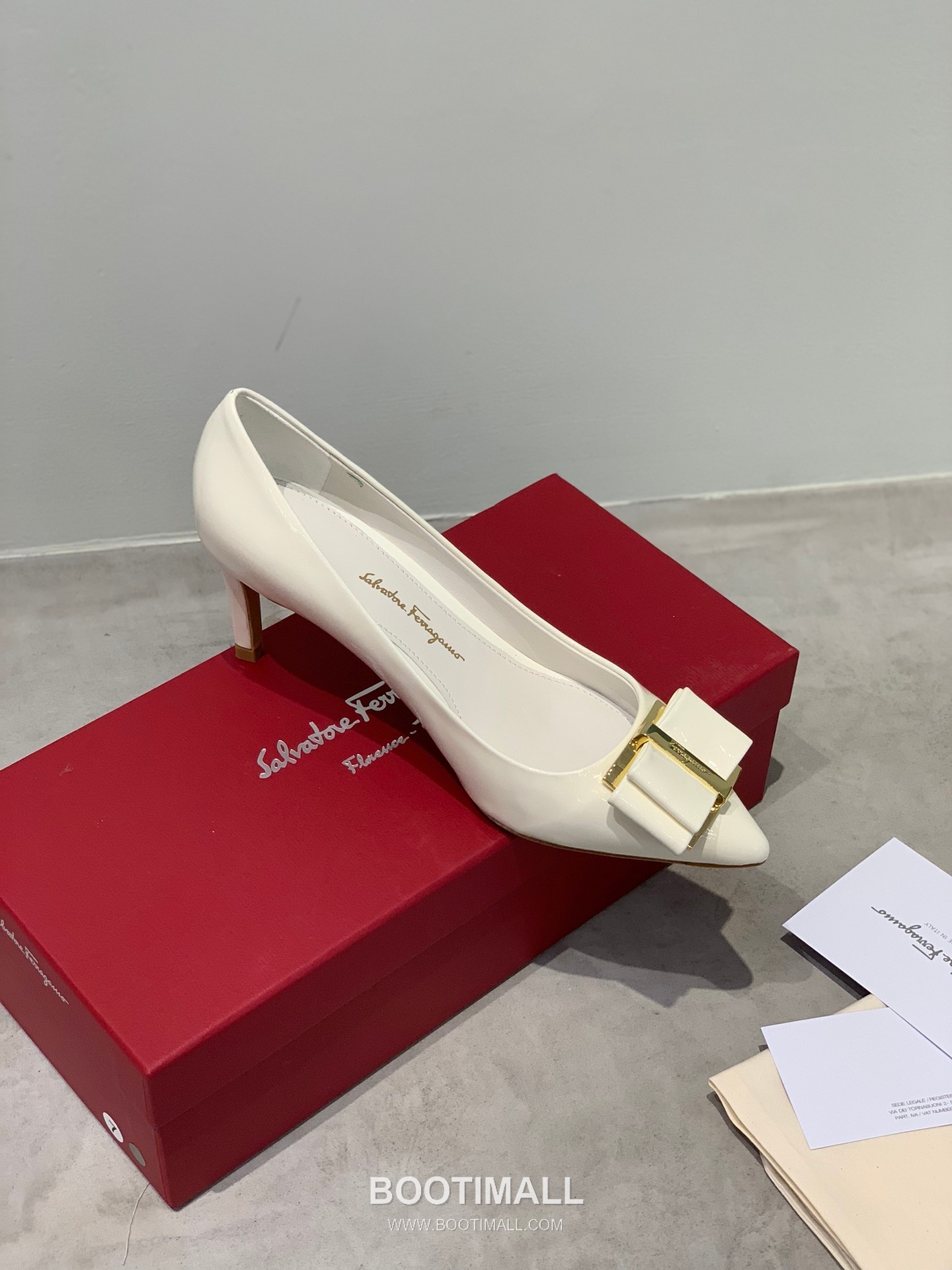Salvatore Ferragamo Square Toe Calfskin Pump Heels 살바토레 페라가모 스퀘어 토 카프스킨 펌프스 힐 454039 7cm 7