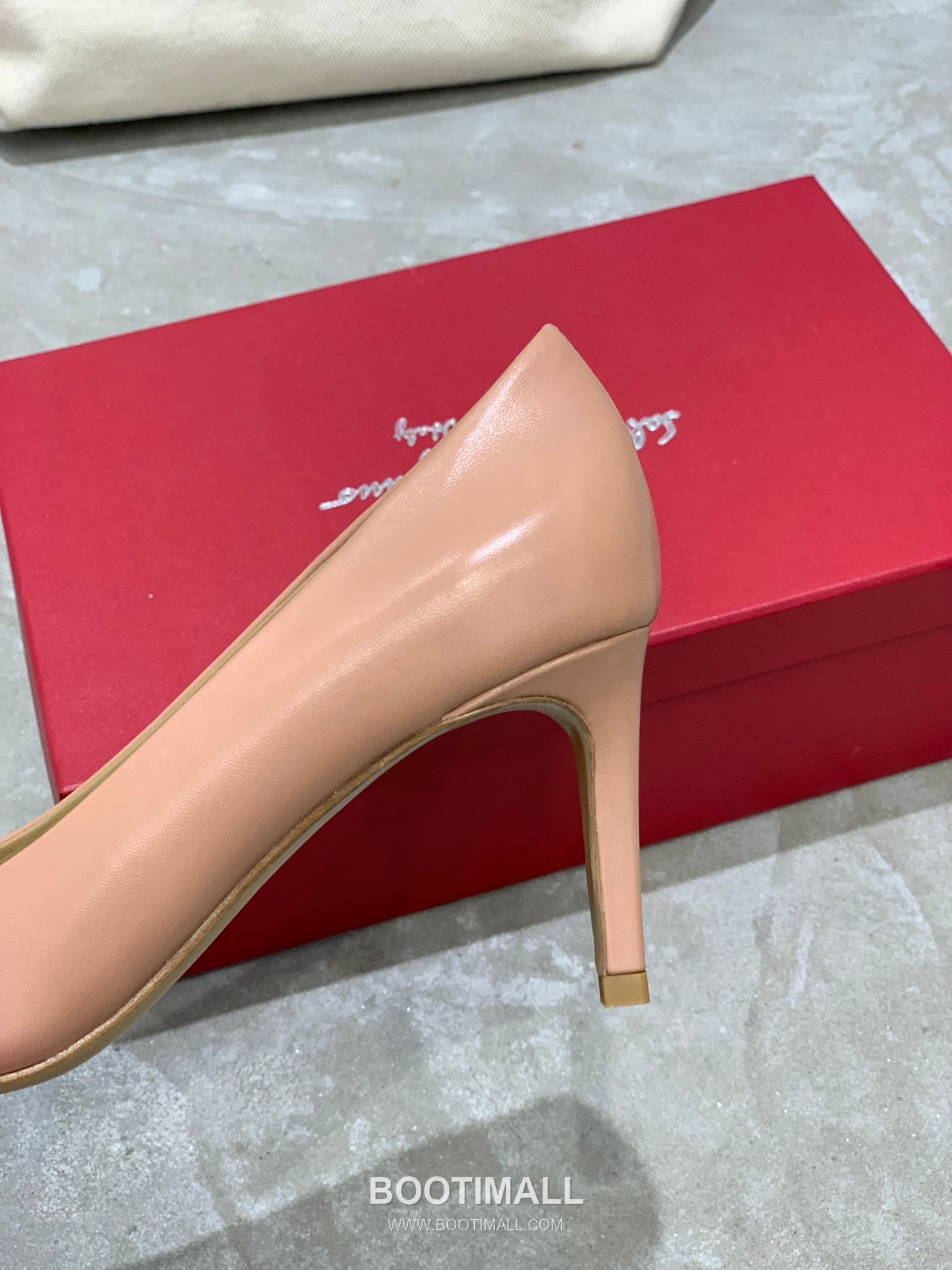 Salvatore Ferragamo Square Toe Calfskin Pump Heels 살바토레 페라가모 스퀘어 토 카프스킨 펌프스 힐 454039 7cm 8