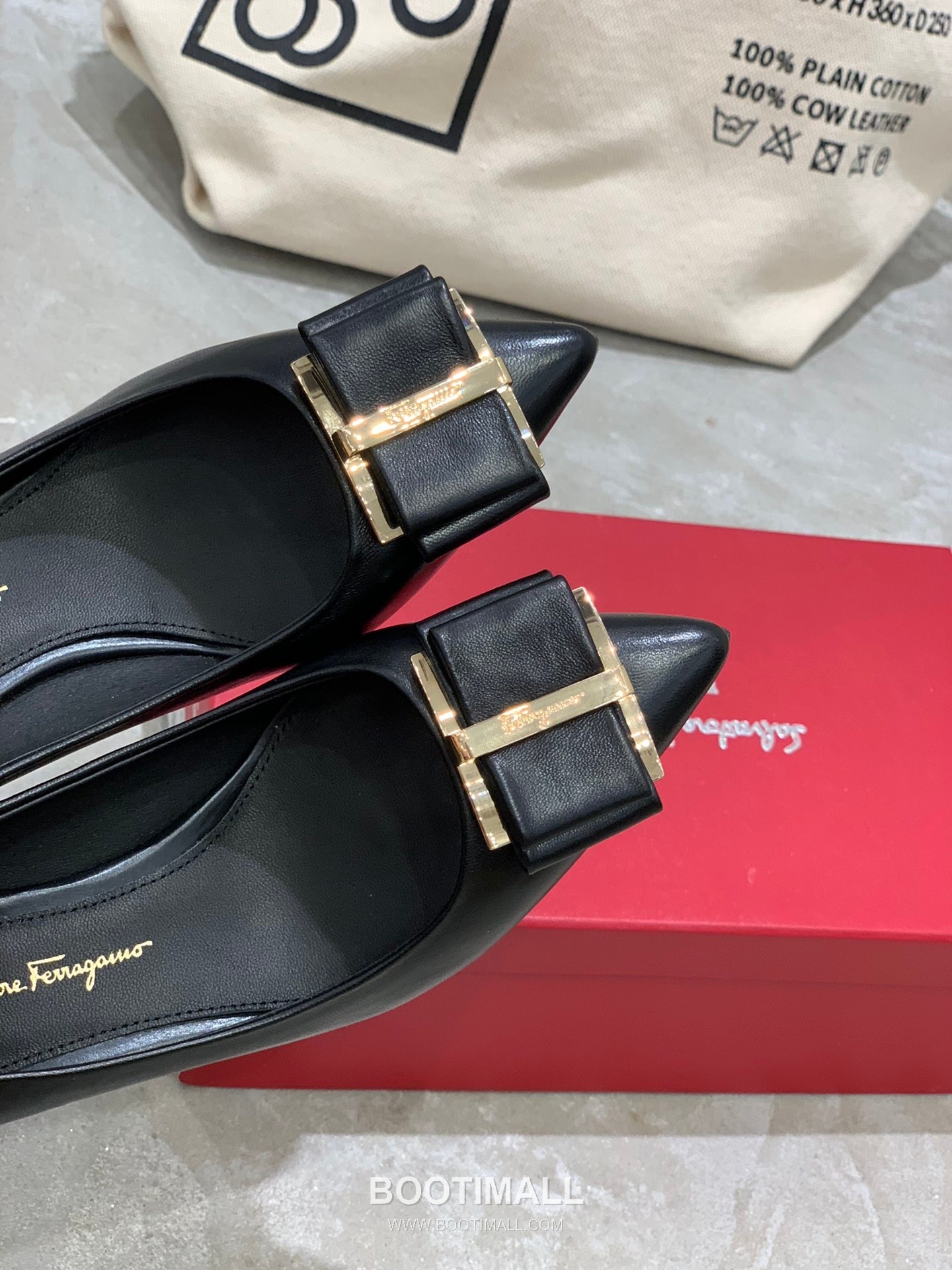 Salvatore Ferragamo Square Toe Calfskin Pump Heels 살바토레 페라가모 스퀘어 토 카프스킨 펌프스 힐 454039 7cm 8