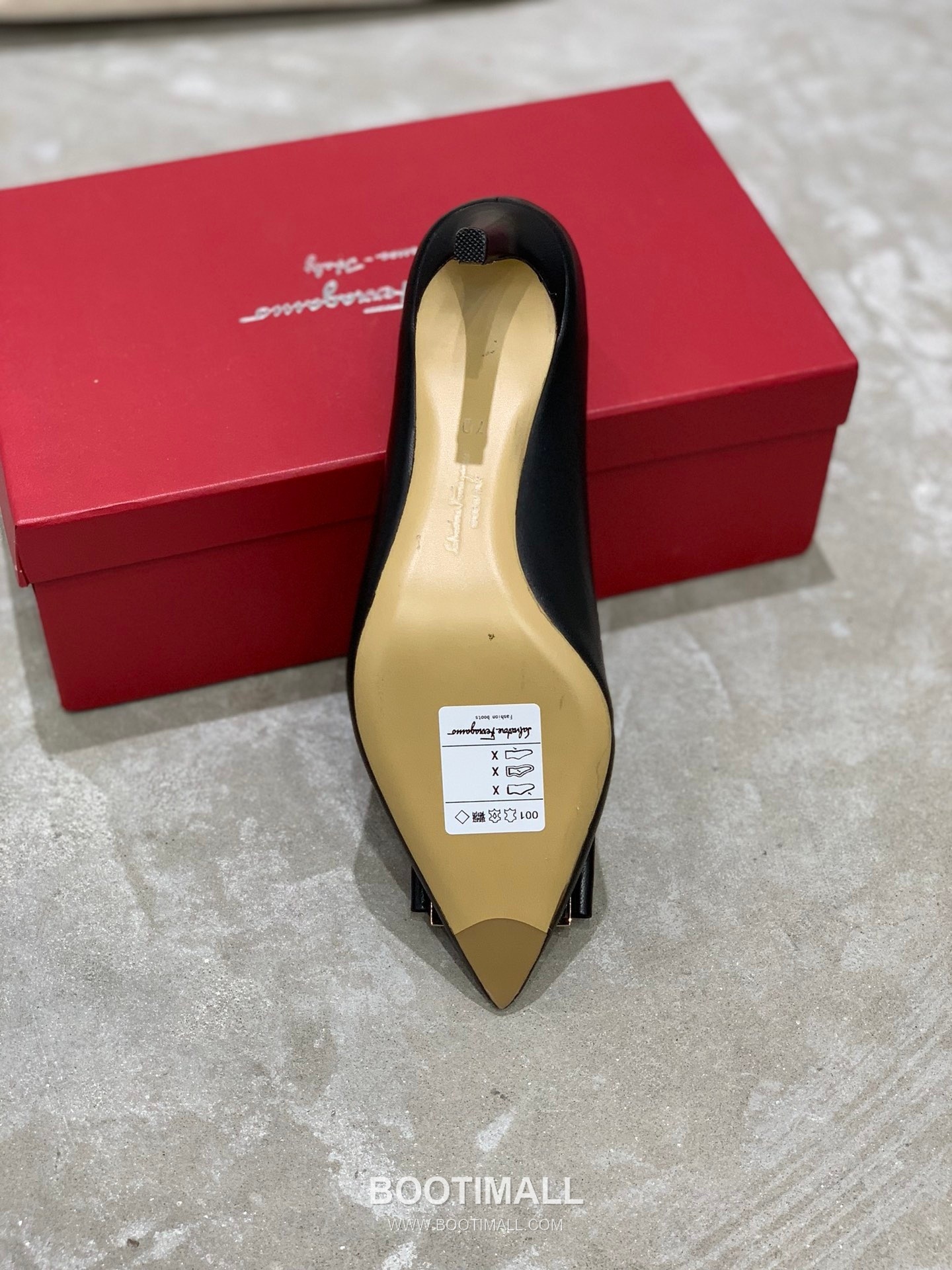 Salvatore Ferragamo Square Toe Calfskin Pump Heels 살바토레 페라가모 스퀘어 토 카프스킨 펌프스 힐 454039 7cm 9