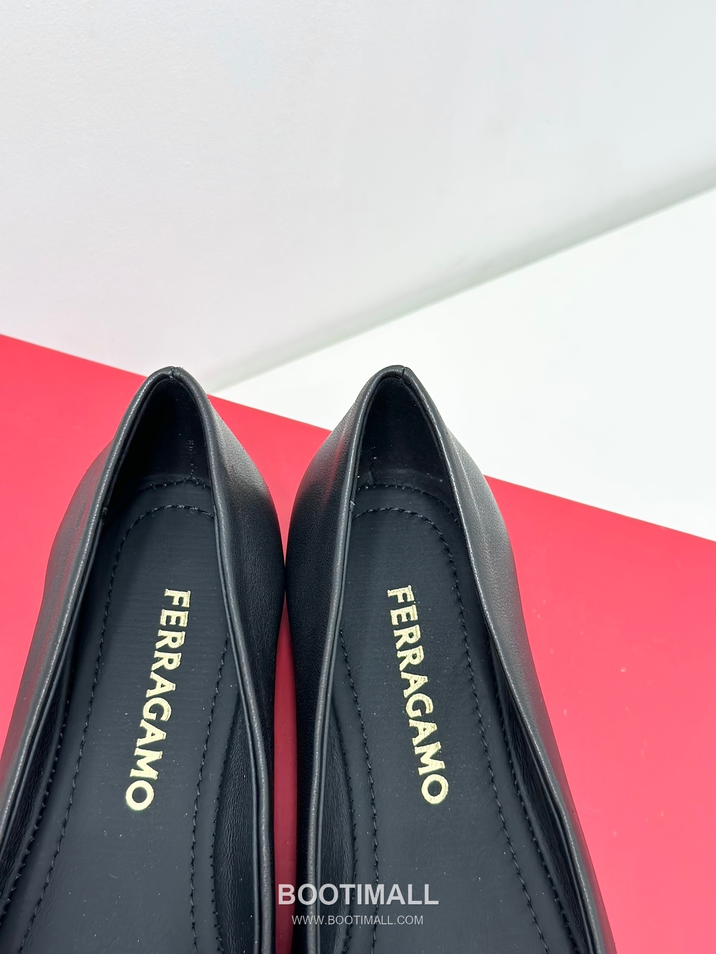 Salvatore Ferragamo Double Bow Nappa Leather Ballet Flats 살바토레 페라가모 더블 리본 나파 레더 발레리나 플랫 454039 3cm 8