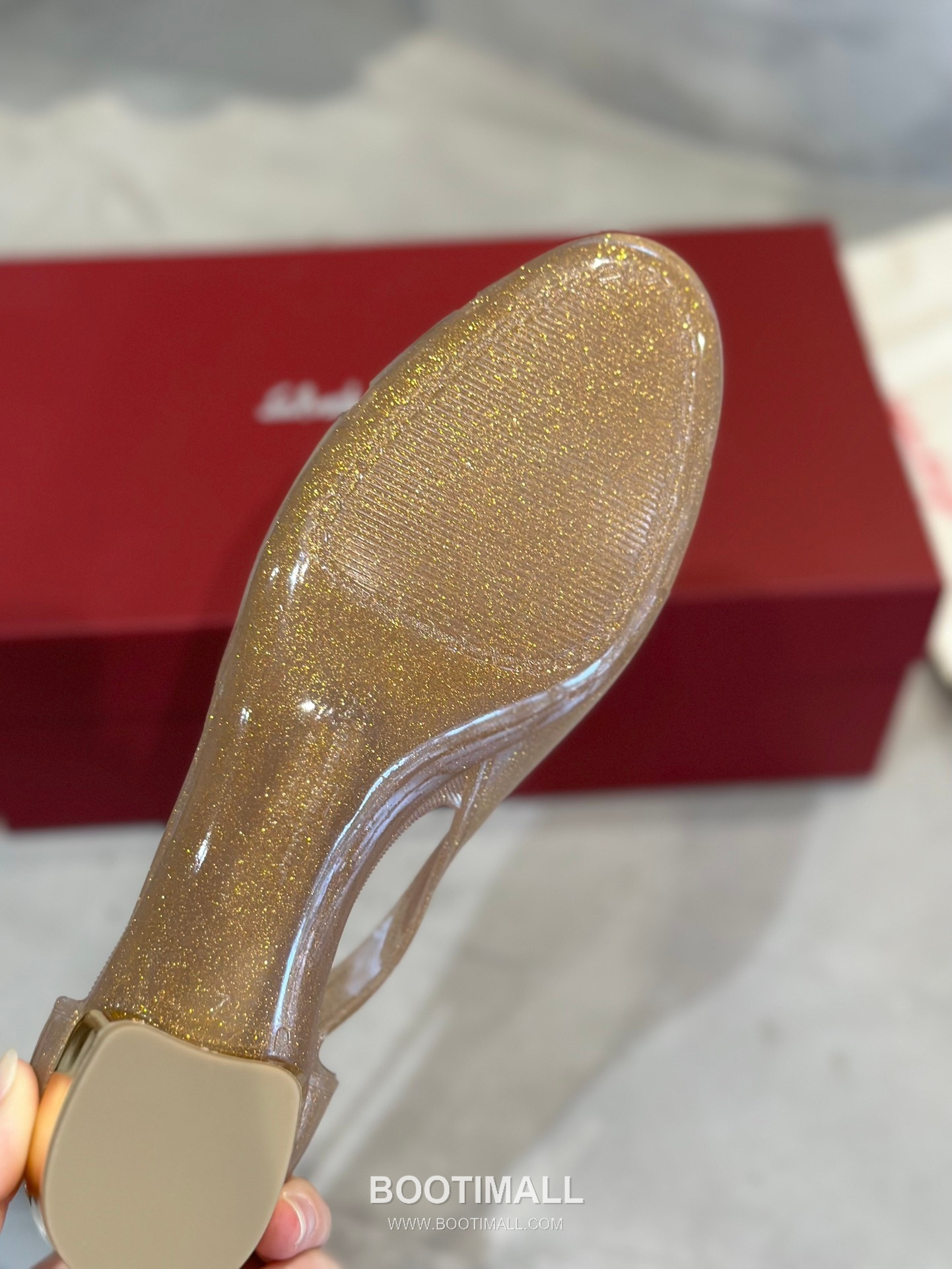 Salvatore Ferragamo Vara Bow PVC Jelly Flats 살바토레 페라가모 바라 리본 PVC 젤리 플랫 282624 2cm 9