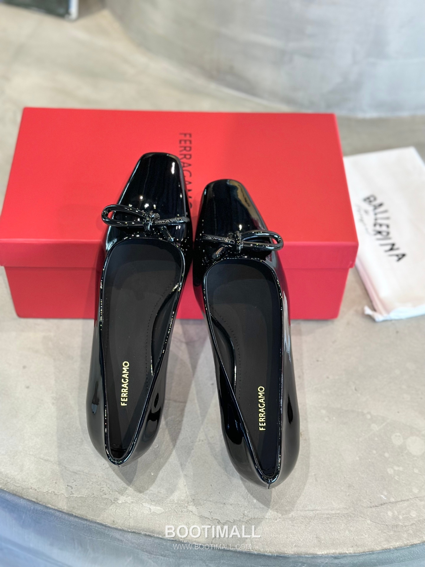 Salvatore Ferragamo Asymmetric Bow Lambskin Pump Heels 살바토레 페라가모 비대칭 리본 램스킨 펌프스 힐 504845 7cm 4