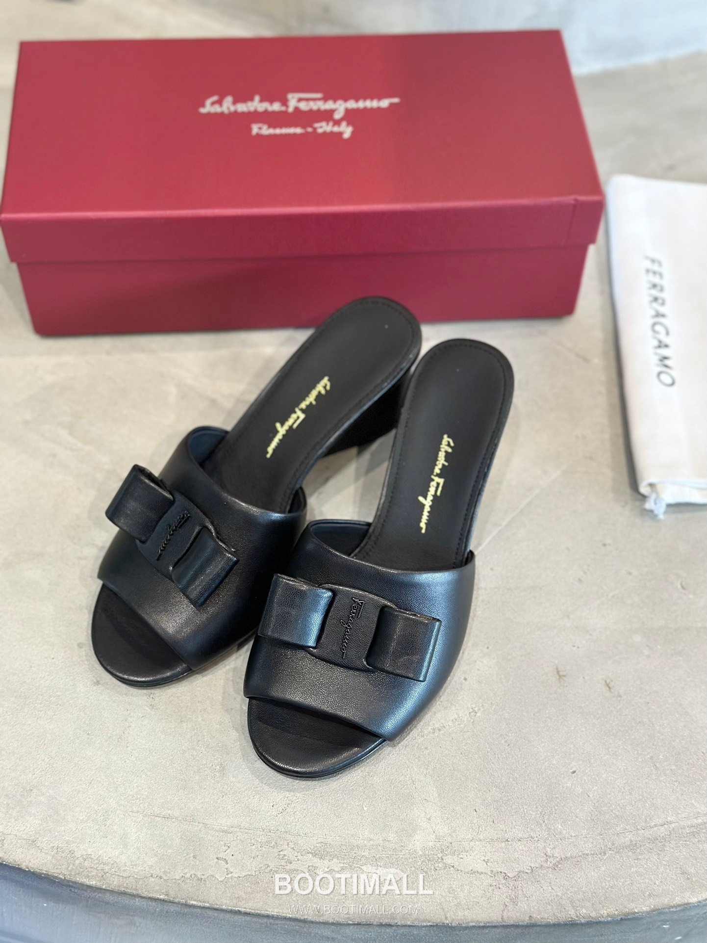 Salvatore Ferragamo Viva Bow Nappa Leather Sandals 살바토레 페라가모 비바 리본 나파 레더 샌들 454039 6cm 1