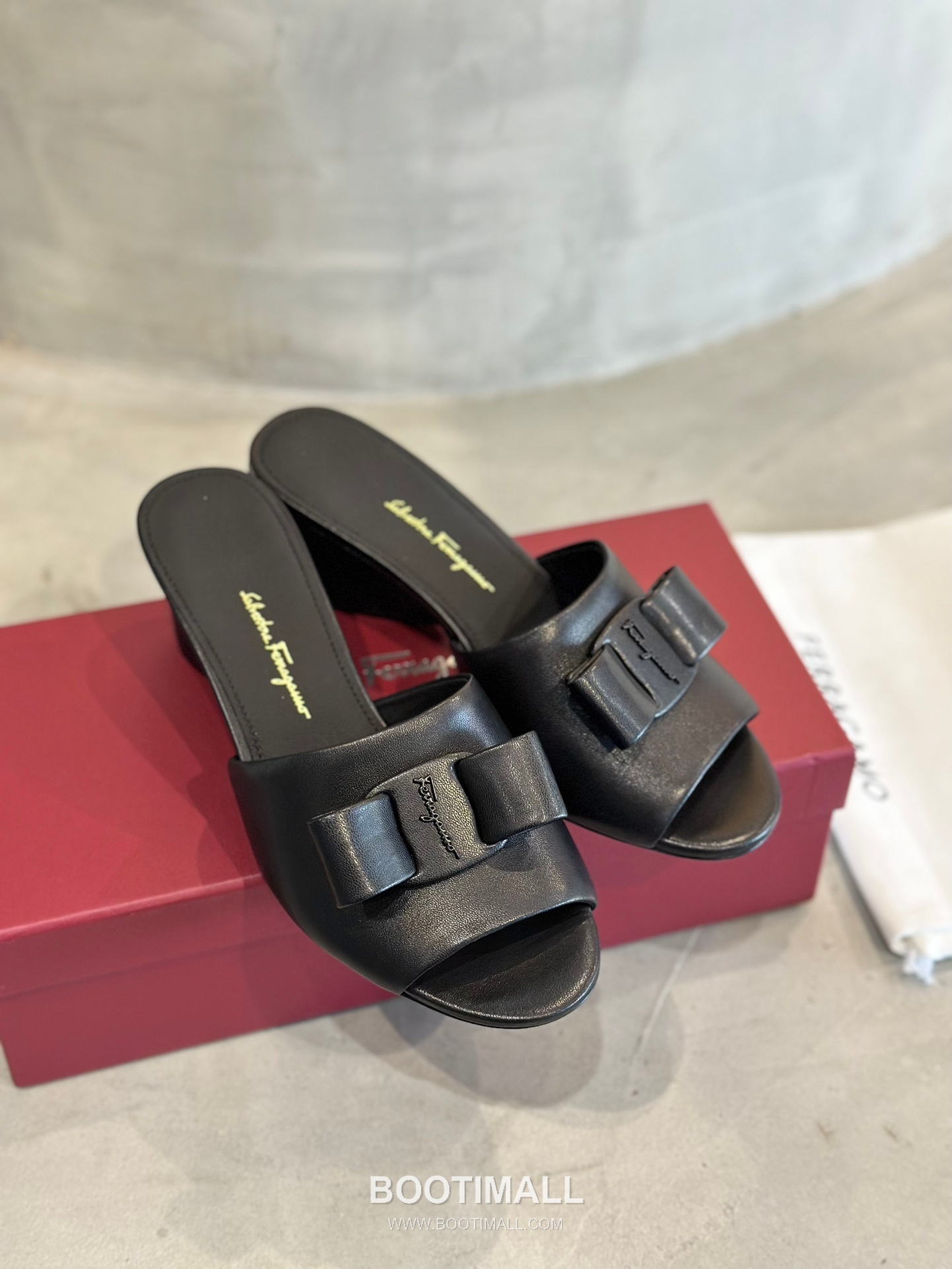 Salvatore Ferragamo Viva Bow Nappa Leather Sandals 살바토레 페라가모 비바 리본 나파 레더 샌들 454039 6cm 3