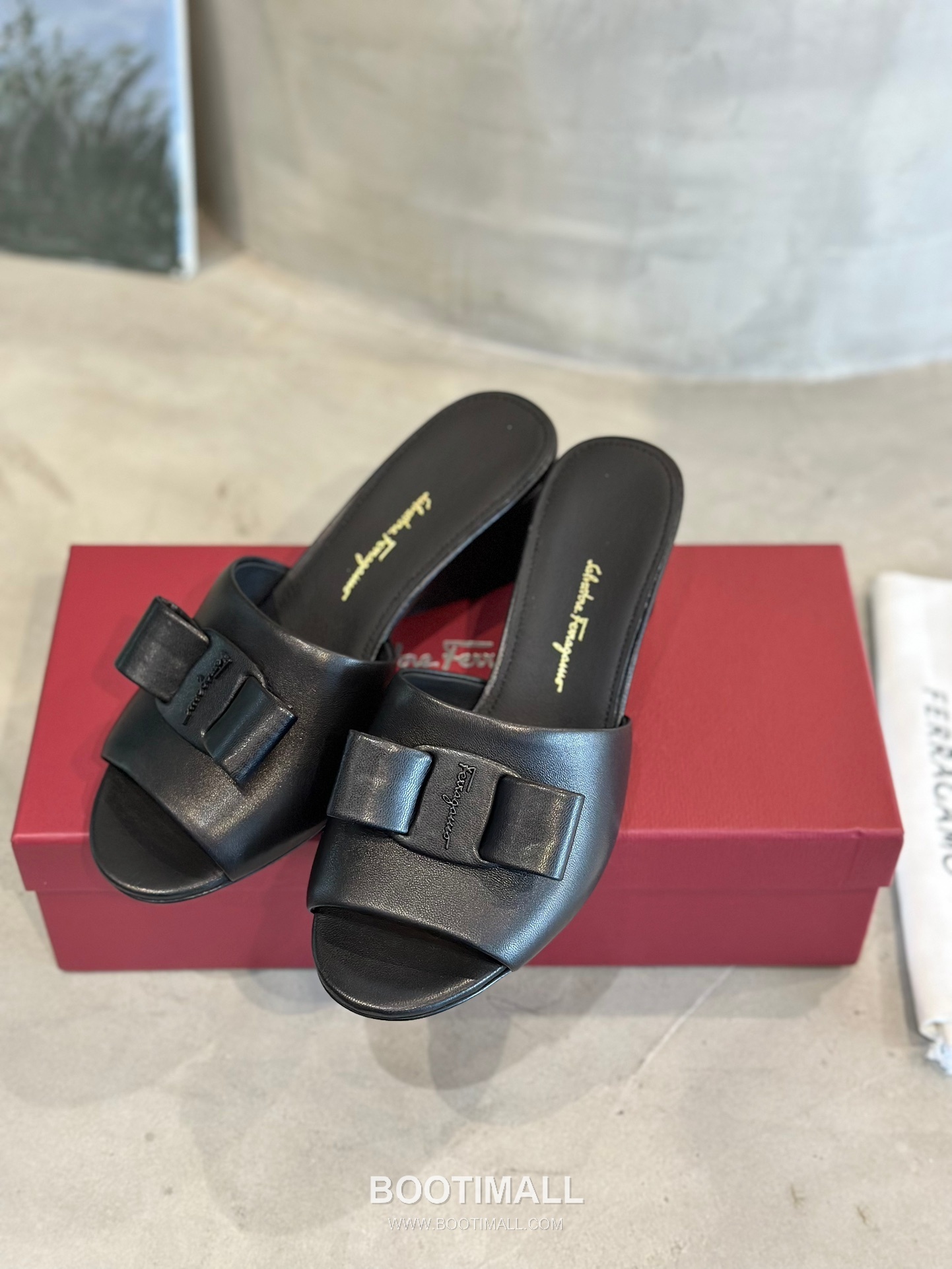 Salvatore Ferragamo Viva Bow Nappa Leather Sandals 살바토레 페라가모 비바 리본 나파 레더 샌들 454039 6cm 5