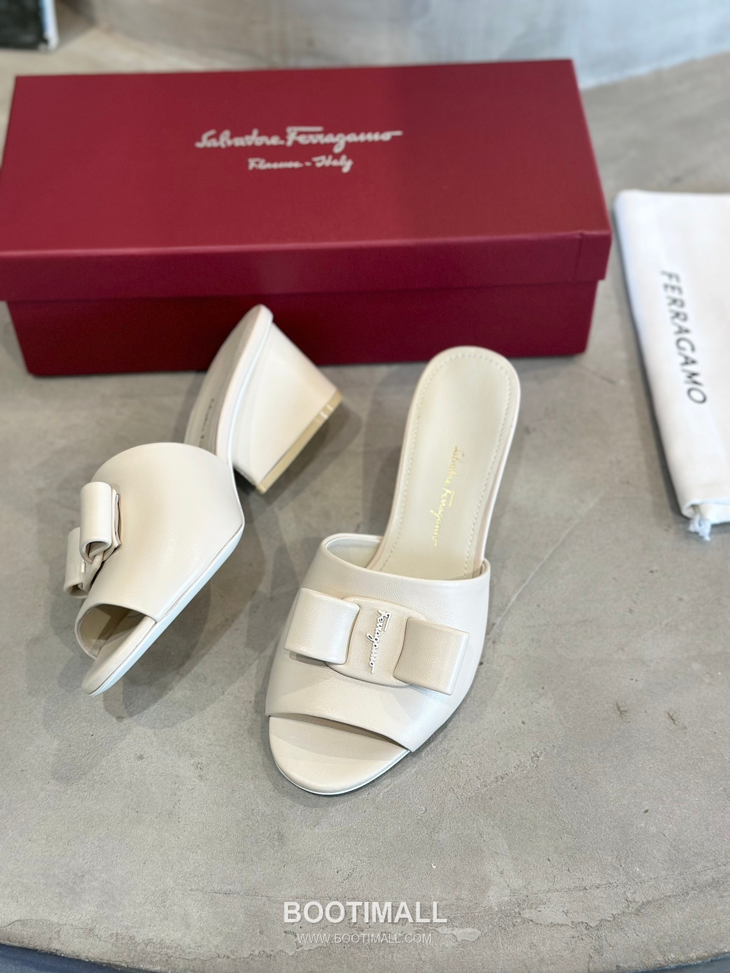 Salvatore Ferragamo Viva Bow Nappa Leather Sandals 살바토레 페라가모 비바 리본 나파 레더 샌들 454039 6cm 2