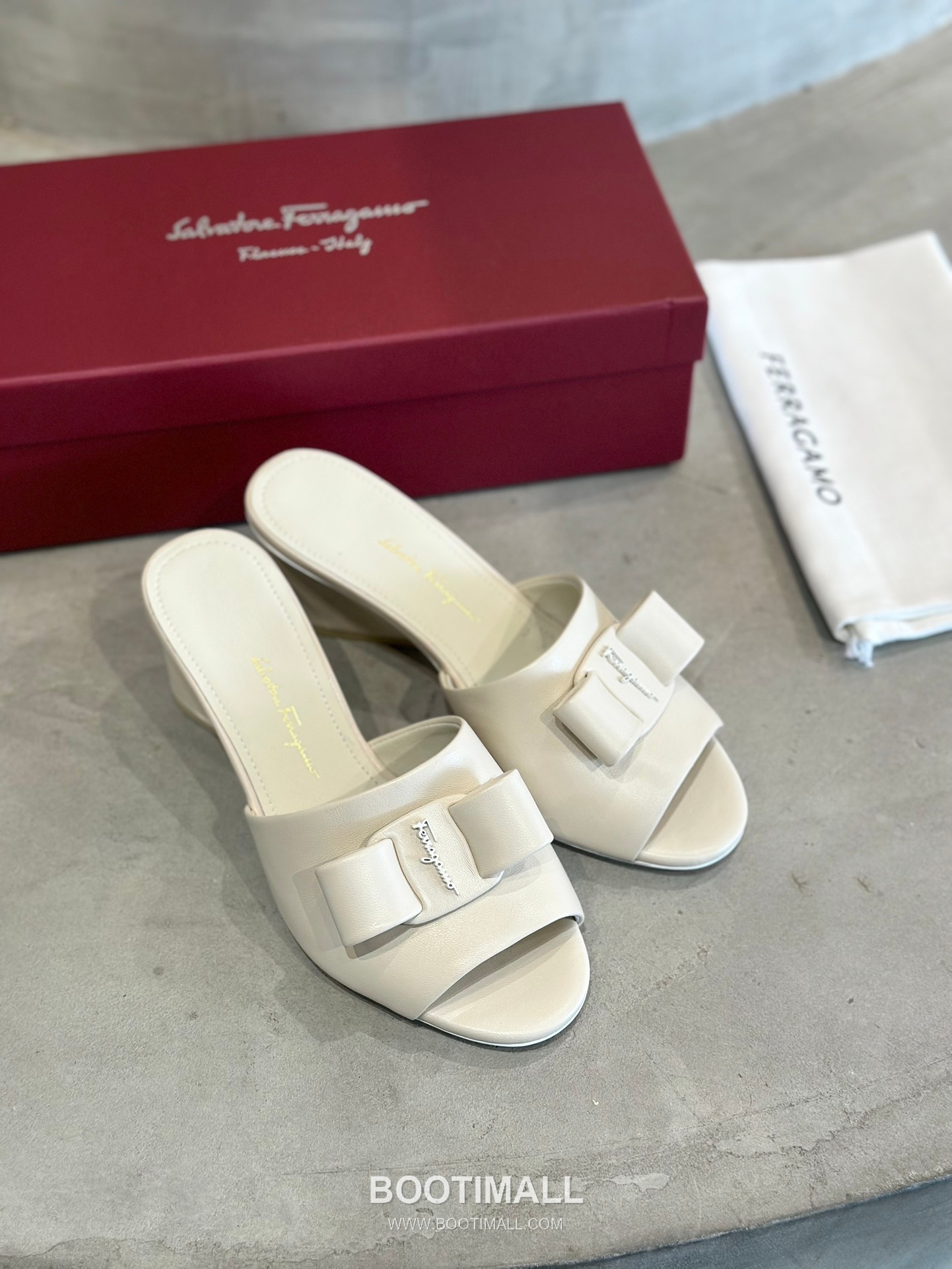 Salvatore Ferragamo Viva Bow Nappa Leather Sandals 살바토레 페라가모 비바 리본 나파 레더 샌들 454039 6cm 3