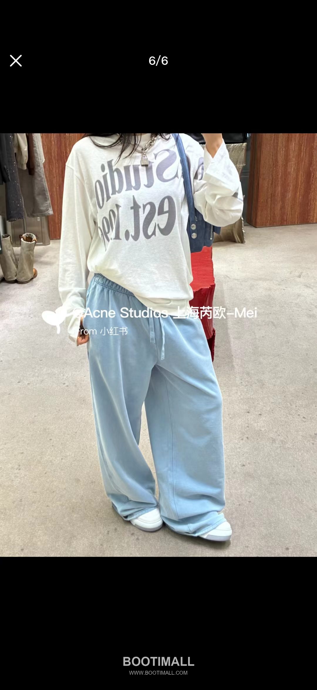 Acne Studios SS26 Distressed Logo Long Sleeve T-Shirt 아크네 스튜디오 SS26 디스트레스드 로고 롱슬리브 티셔츠 5