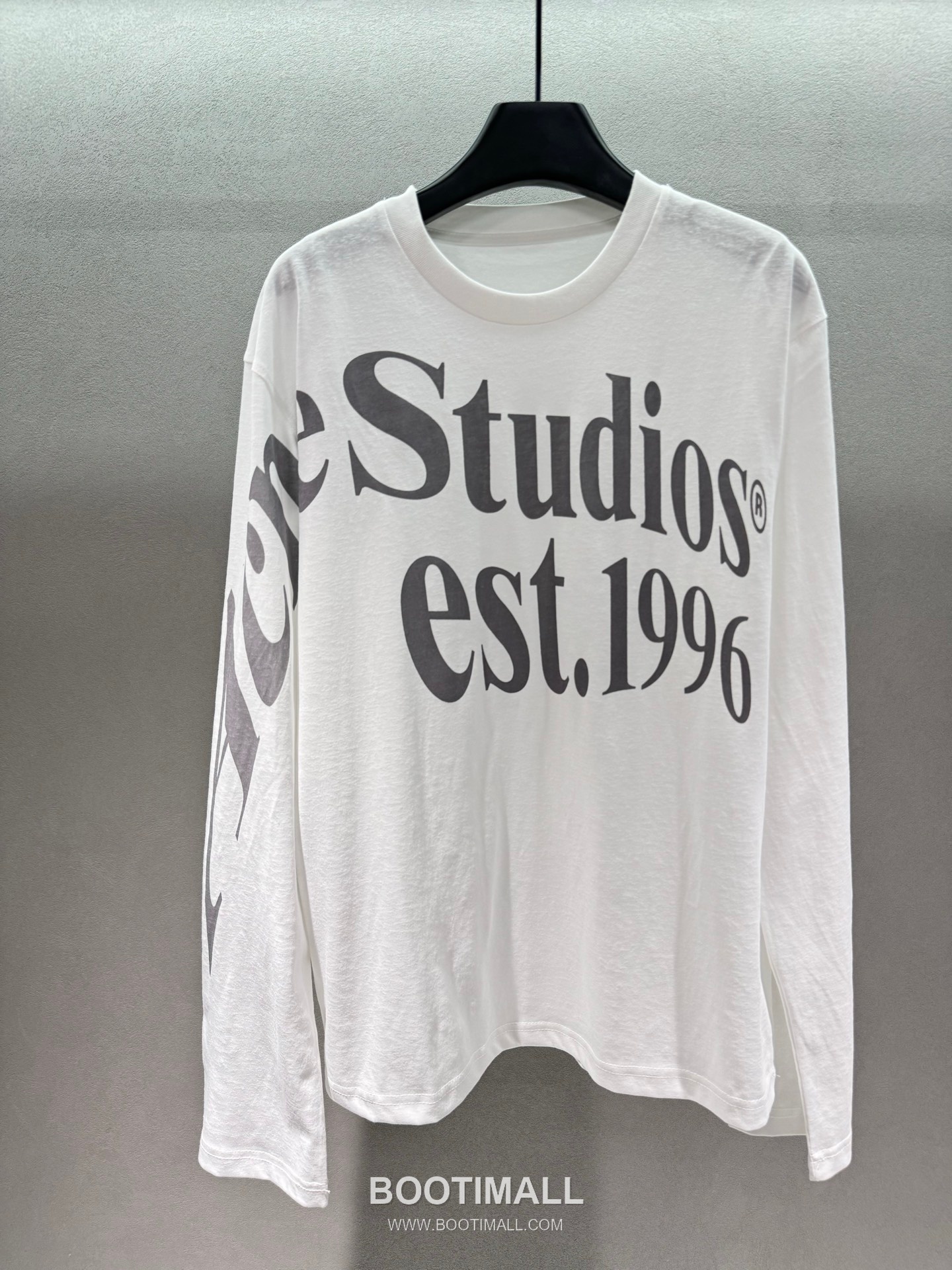Acne Studios SS26 Distressed Logo Long Sleeve T-Shirt 아크네 스튜디오 SS26 디스트레스드 로고 롱슬리브 티셔츠 7