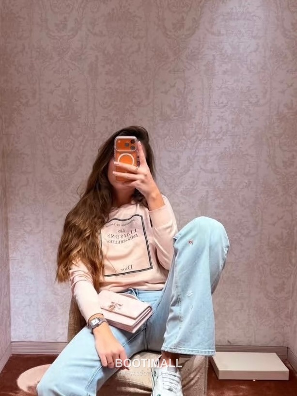 Dior Letter Embroidered Jacquard Crewneck Knit Silk Sweater 디올 레터 자수 자카드 크루넥 니트 실크 스웨터 1