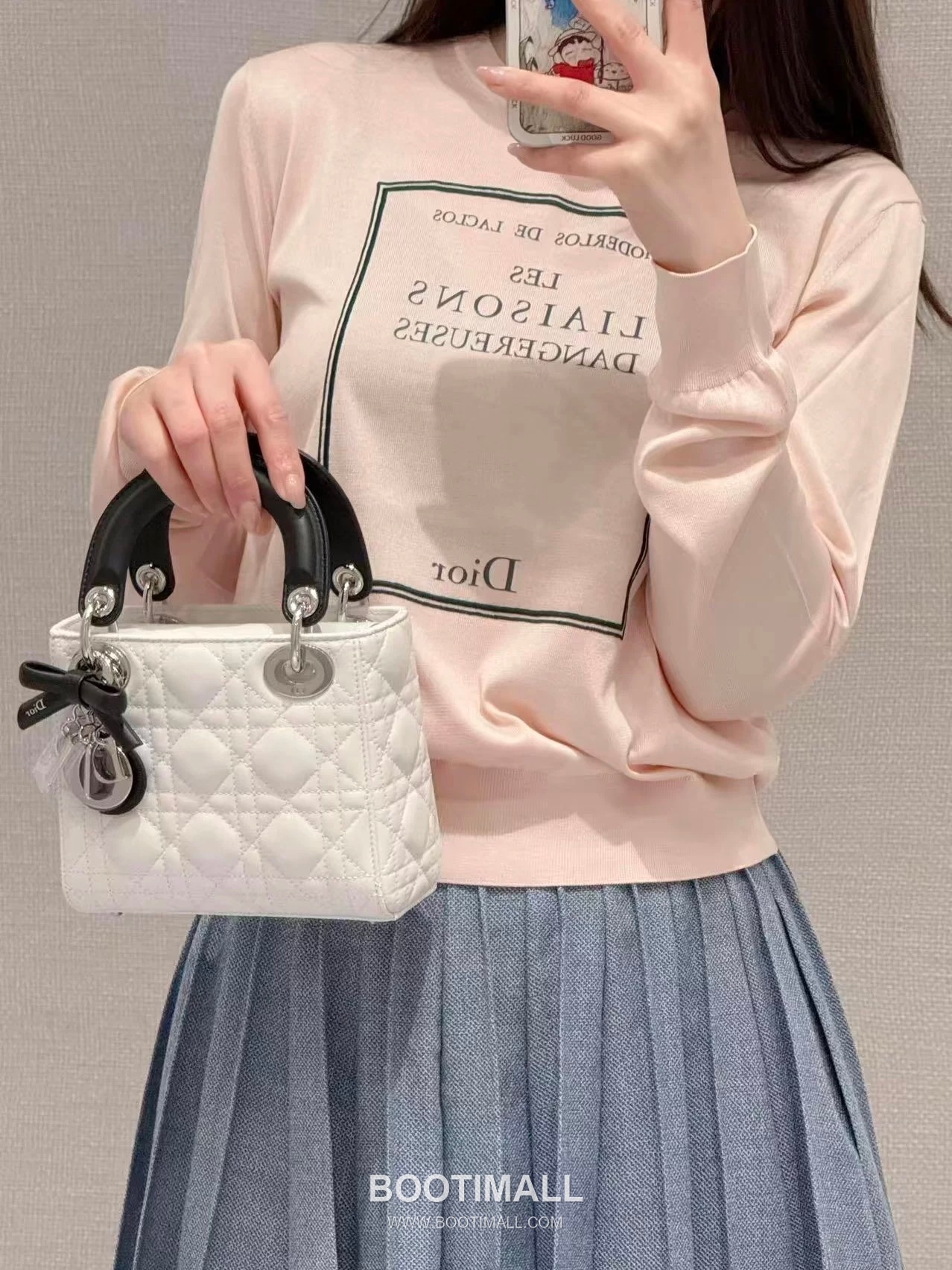 Dior Letter Embroidered Jacquard Crewneck Knit Silk Sweater 디올 레터 자수 자카드 크루넥 니트 실크 스웨터 3