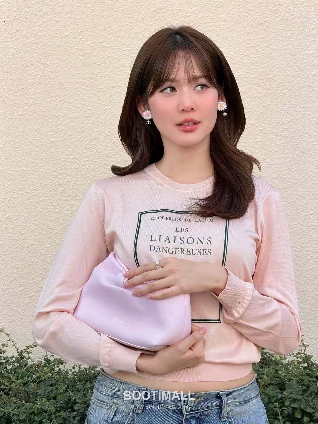 Dior Letter Embroidered Jacquard Crewneck Knit Silk Sweater 디올 레터 자수 자카드 크루넥 니트 실크 스웨터 8