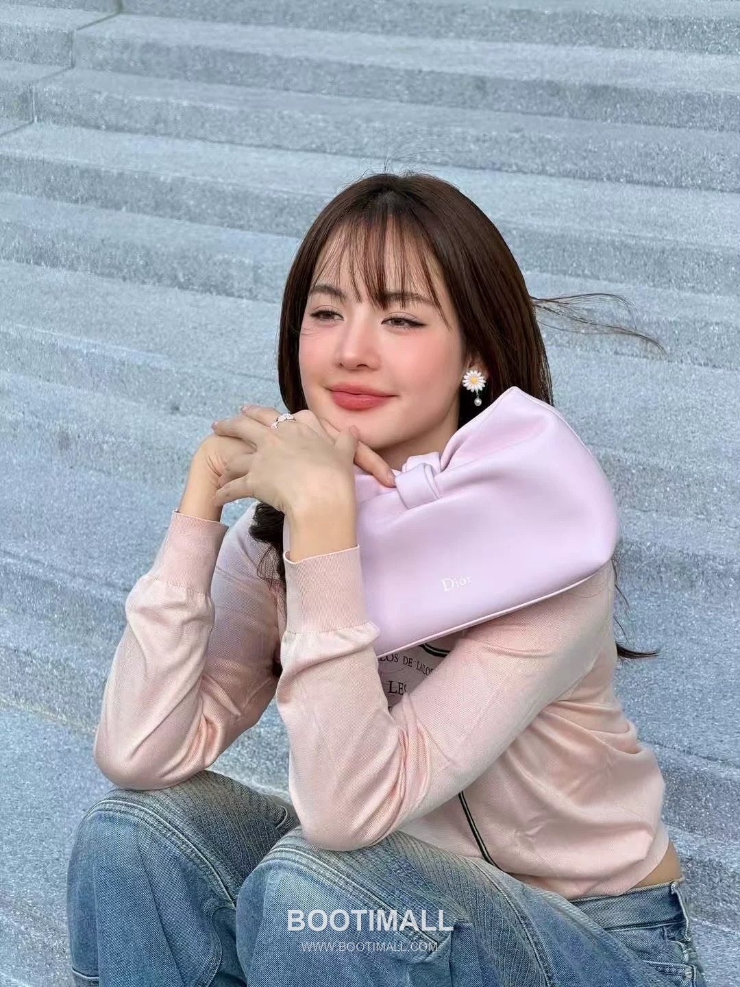 Dior Letter Embroidered Jacquard Crewneck Knit Silk Sweater 디올 레터 자수 자카드 크루넥 니트 실크 스웨터 9