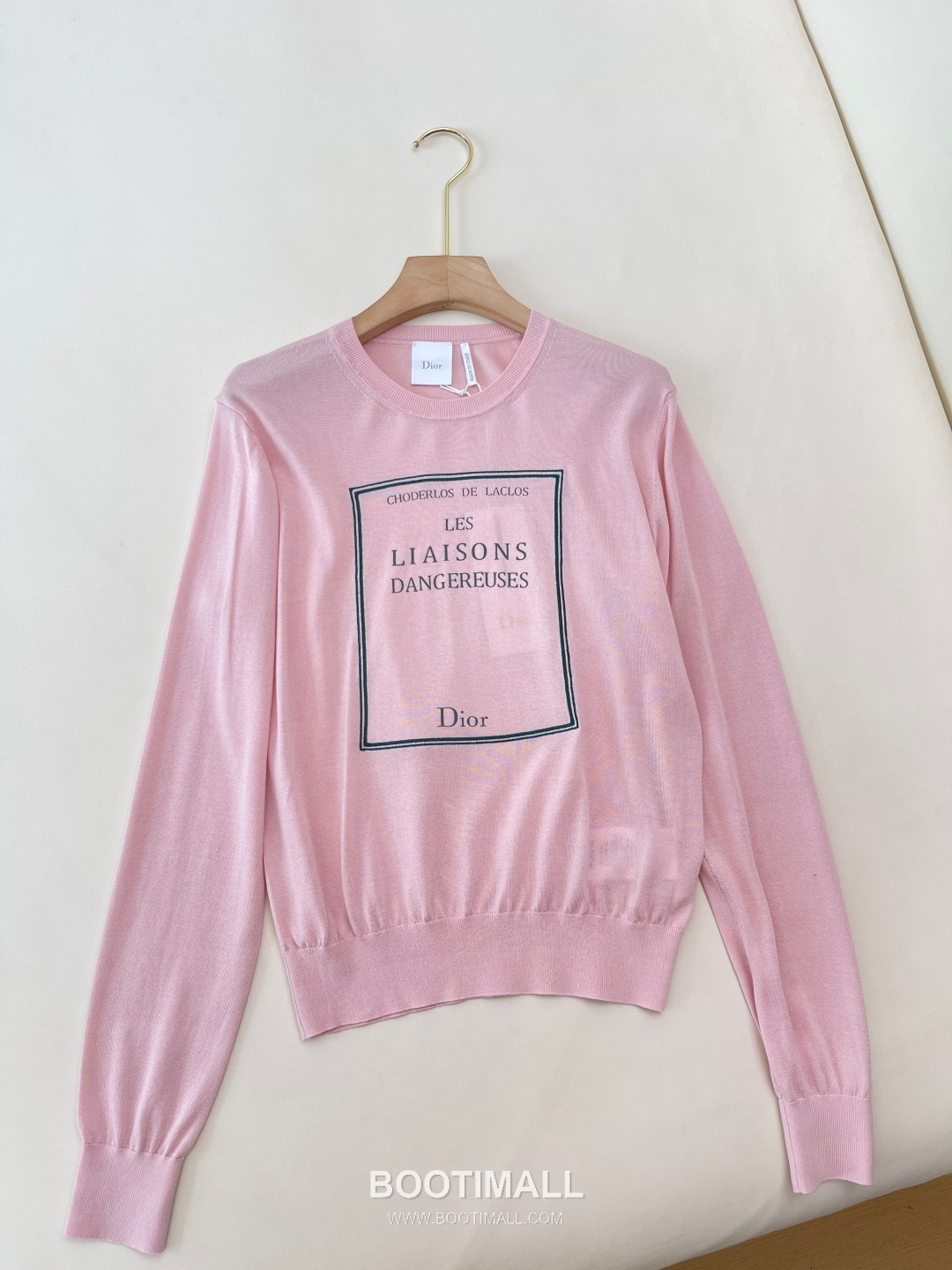 Dior Letter Embroidered Jacquard Crewneck Knit Silk Sweater 디올 레터 자수 자카드 크루넥 니트 실크 스웨터 10