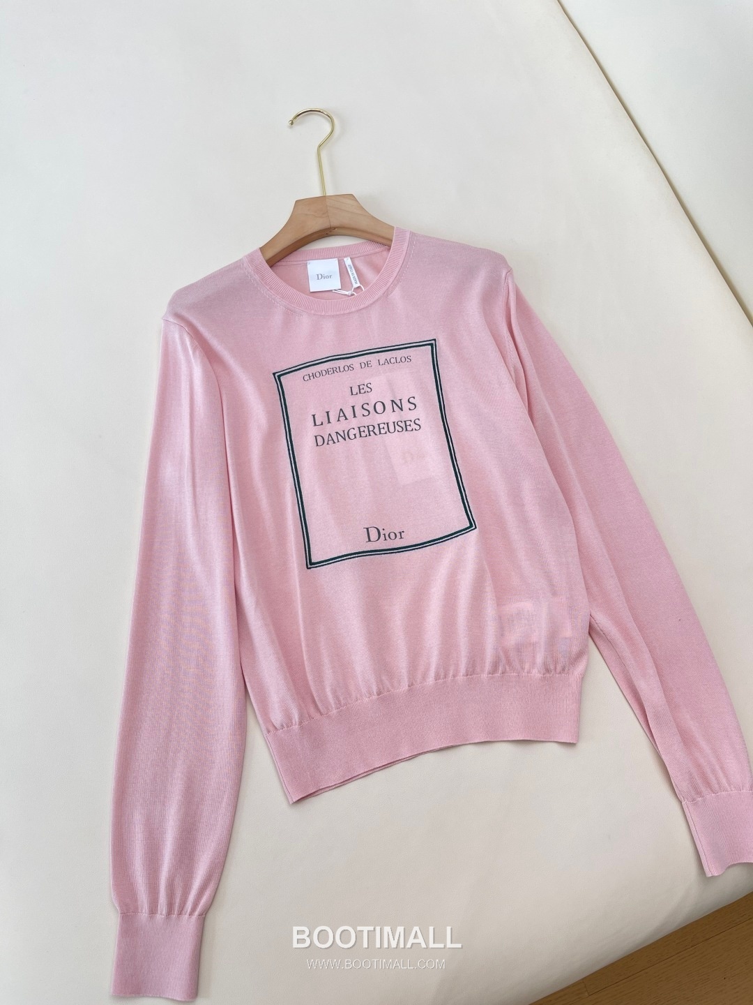 Dior Letter Embroidered Jacquard Crewneck Knit Silk Sweater 디올 레터 자수 자카드 크루넥 니트 실크 스웨터 11