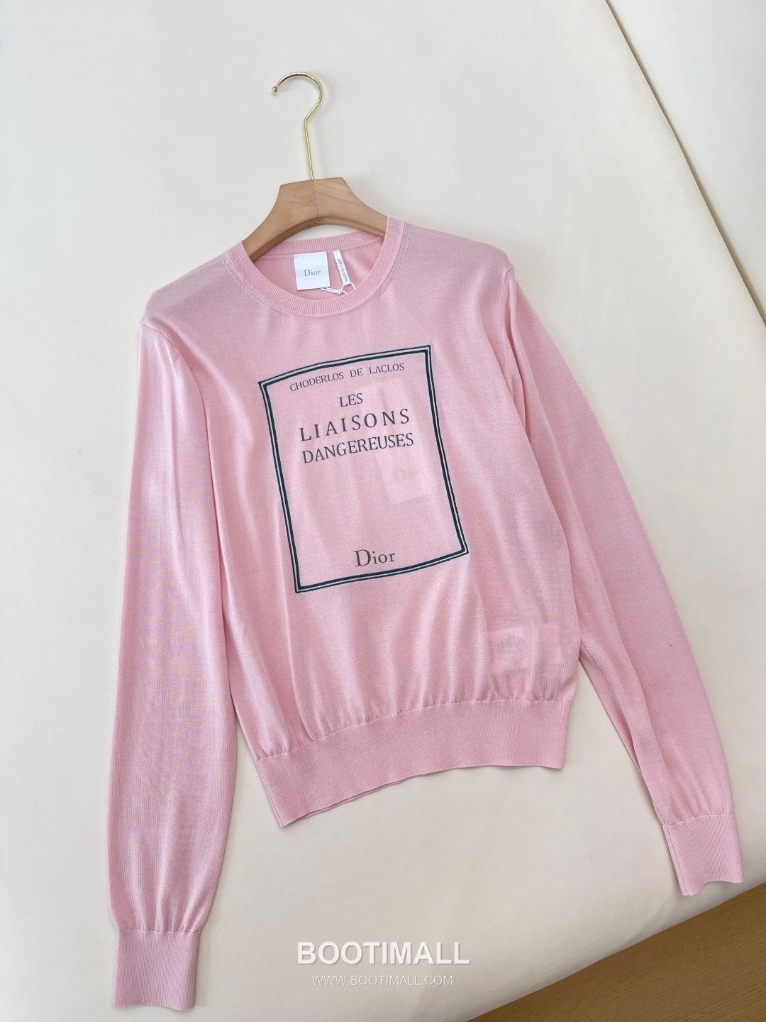 Dior Letter Embroidered Jacquard Crewneck Knit Silk Sweater 디올 레터 자수 자카드 크루넥 니트 실크 스웨터 12