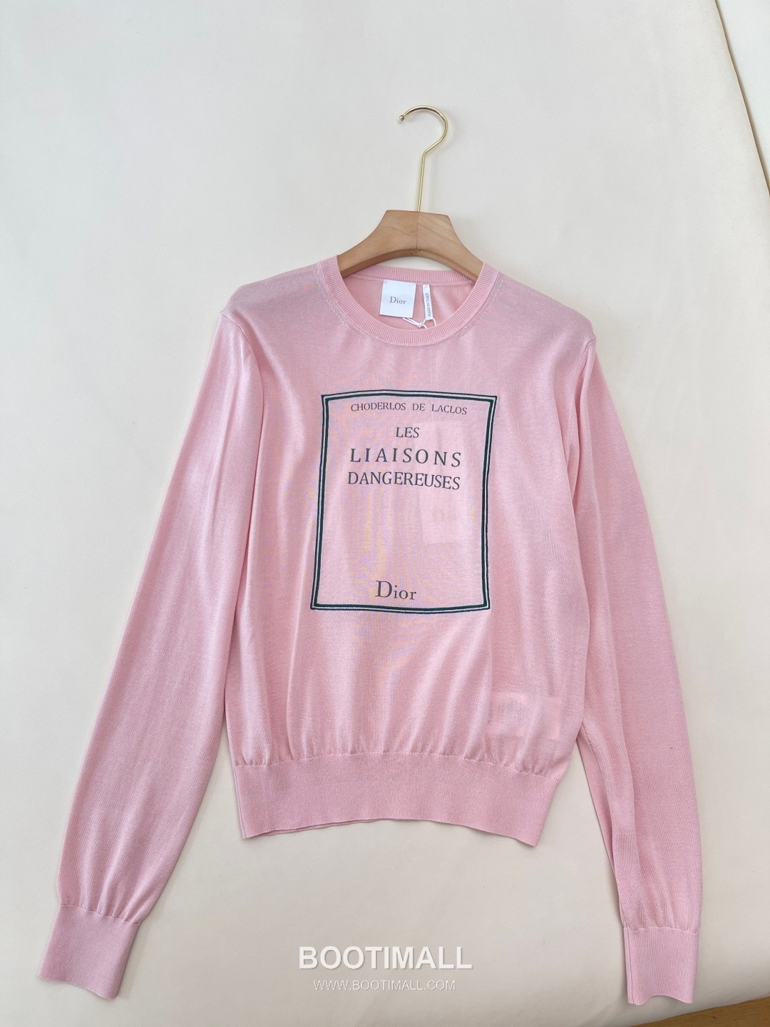 Dior Letter Embroidered Jacquard Crewneck Knit Silk Sweater 디올 레터 자수 자카드 크루넥 니트 실크 스웨터 13