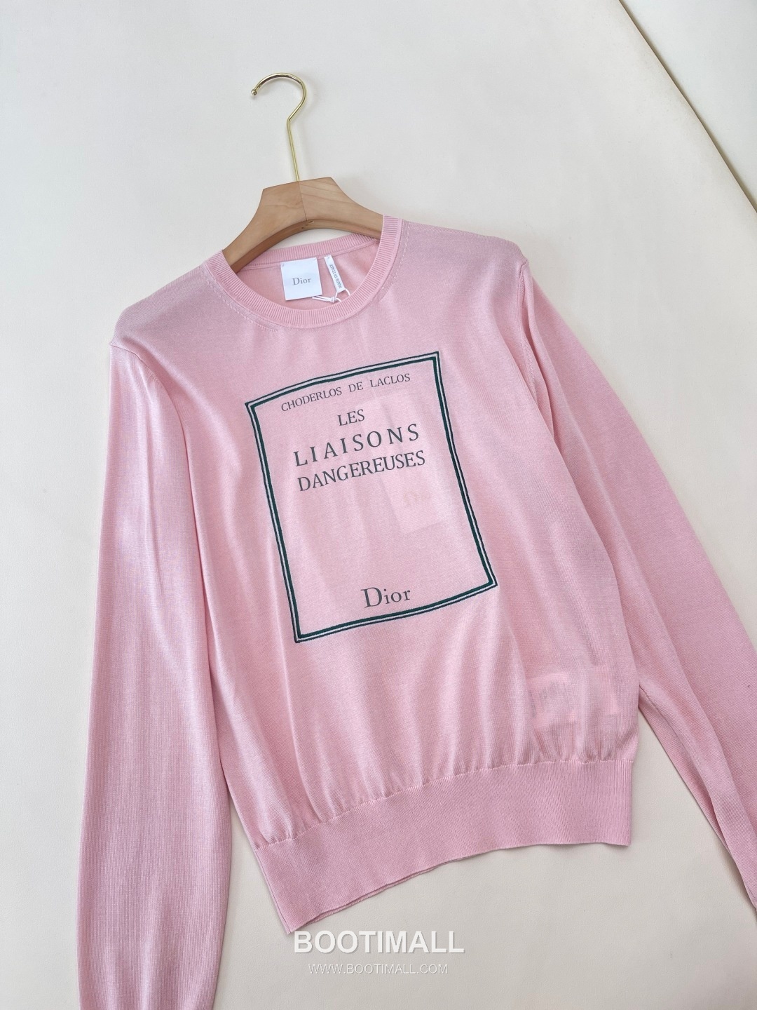 Dior Letter Embroidered Jacquard Crewneck Knit Silk Sweater 디올 레터 자수 자카드 크루넥 니트 실크 스웨터 14
