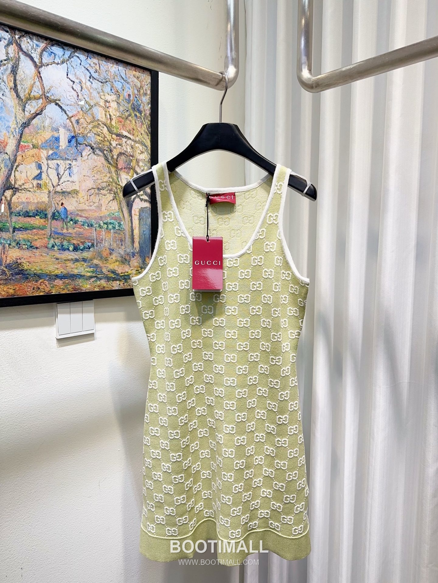 Gucci GG Monogram Jacquard Sleeveless Camisole Dress 구찌 GG 모노그램 자카드 슬리브리스 캐미솔 원피스 1