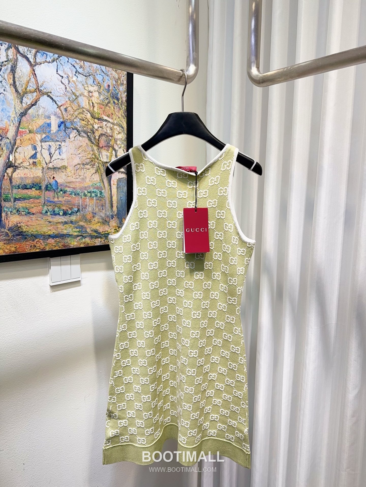 Gucci GG Monogram Jacquard Sleeveless Camisole Dress 구찌 GG 모노그램 자카드 슬리브리스 캐미솔 원피스 2