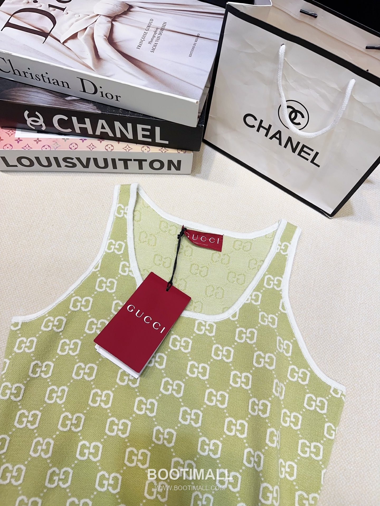 Gucci GG Monogram Jacquard Sleeveless Camisole Dress 구찌 GG 모노그램 자카드 슬리브리스 캐미솔 원피스 3