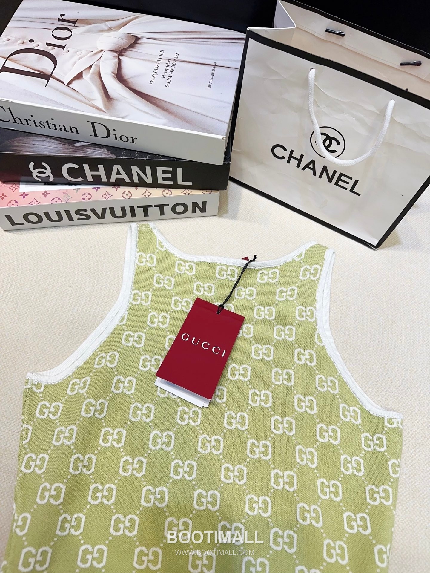 Gucci GG Monogram Jacquard Sleeveless Camisole Dress 구찌 GG 모노그램 자카드 슬리브리스 캐미솔 원피스 6