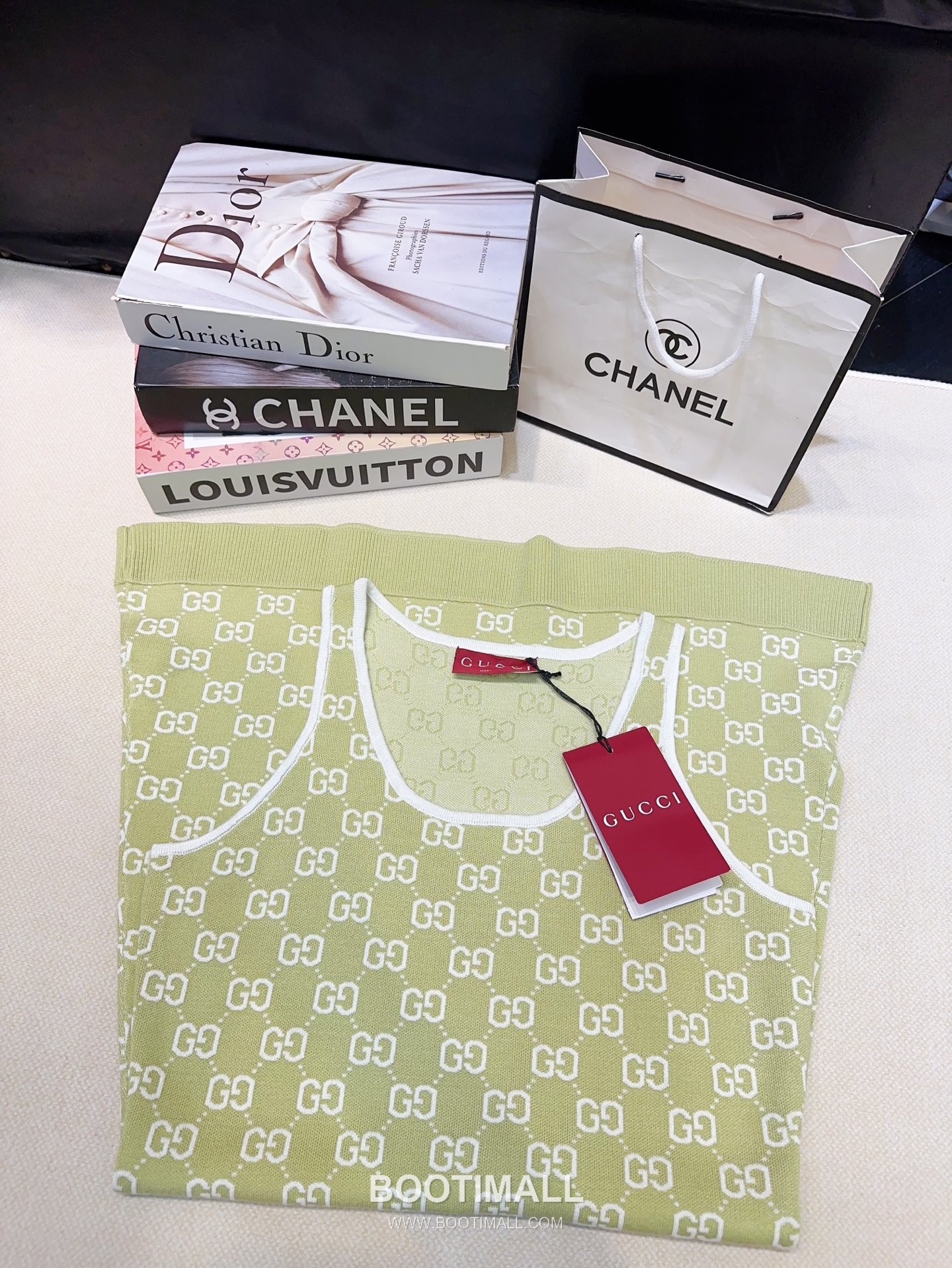 Gucci GG Monogram Jacquard Sleeveless Camisole Dress 구찌 GG 모노그램 자카드 슬리브리스 캐미솔 원피스 8