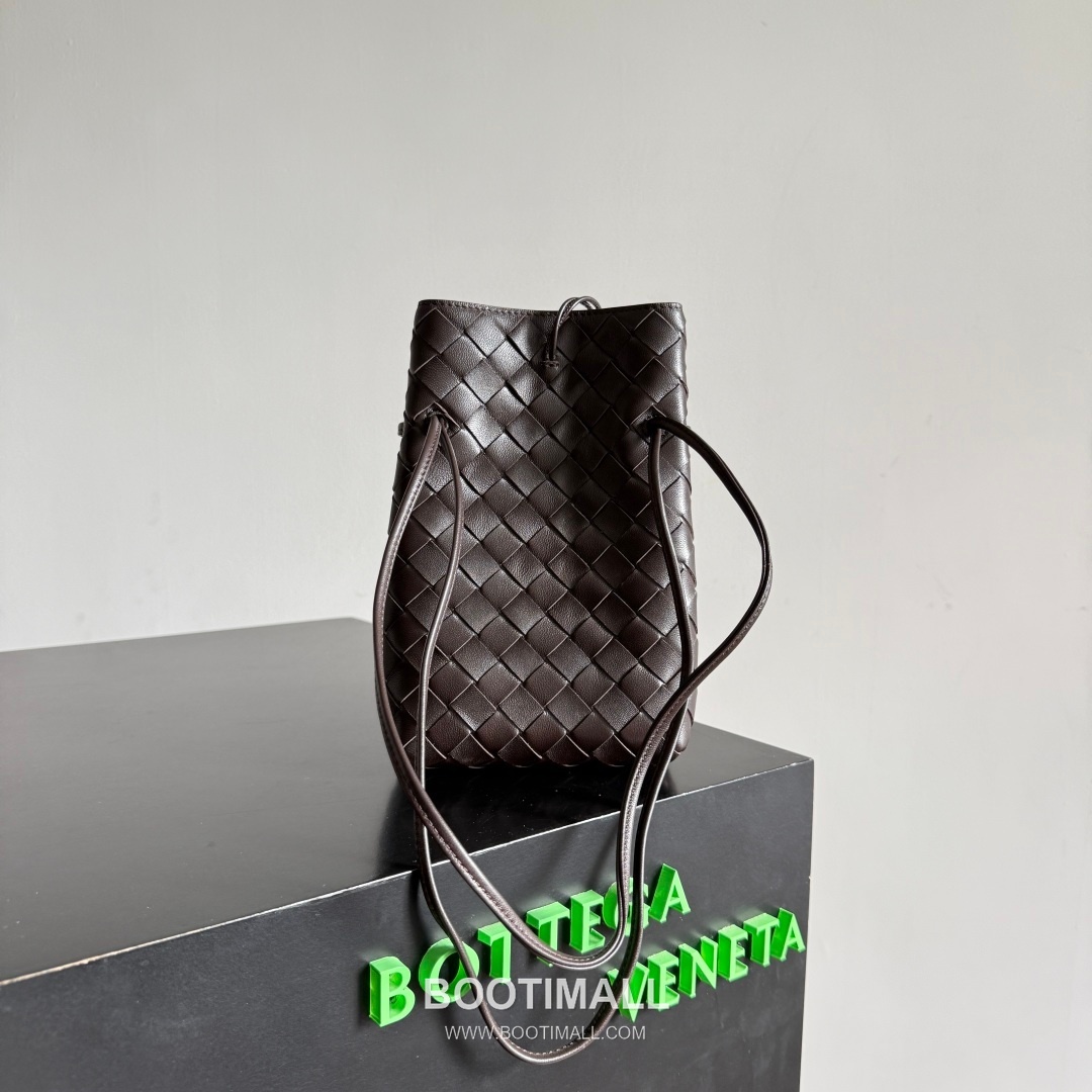 Bottega Veneta Andiamo Phone Pouch Intrecciato Leather Crossbody Bag 보테가베네타 안디아모 폰 파우치 인트레치아토 가죽 크로스백 21cm 5
